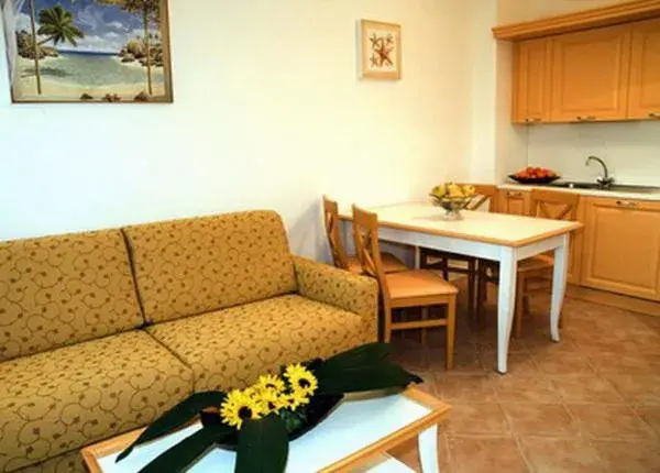 Living room in Residence Dei Margi Living room in Residence Dei Margi