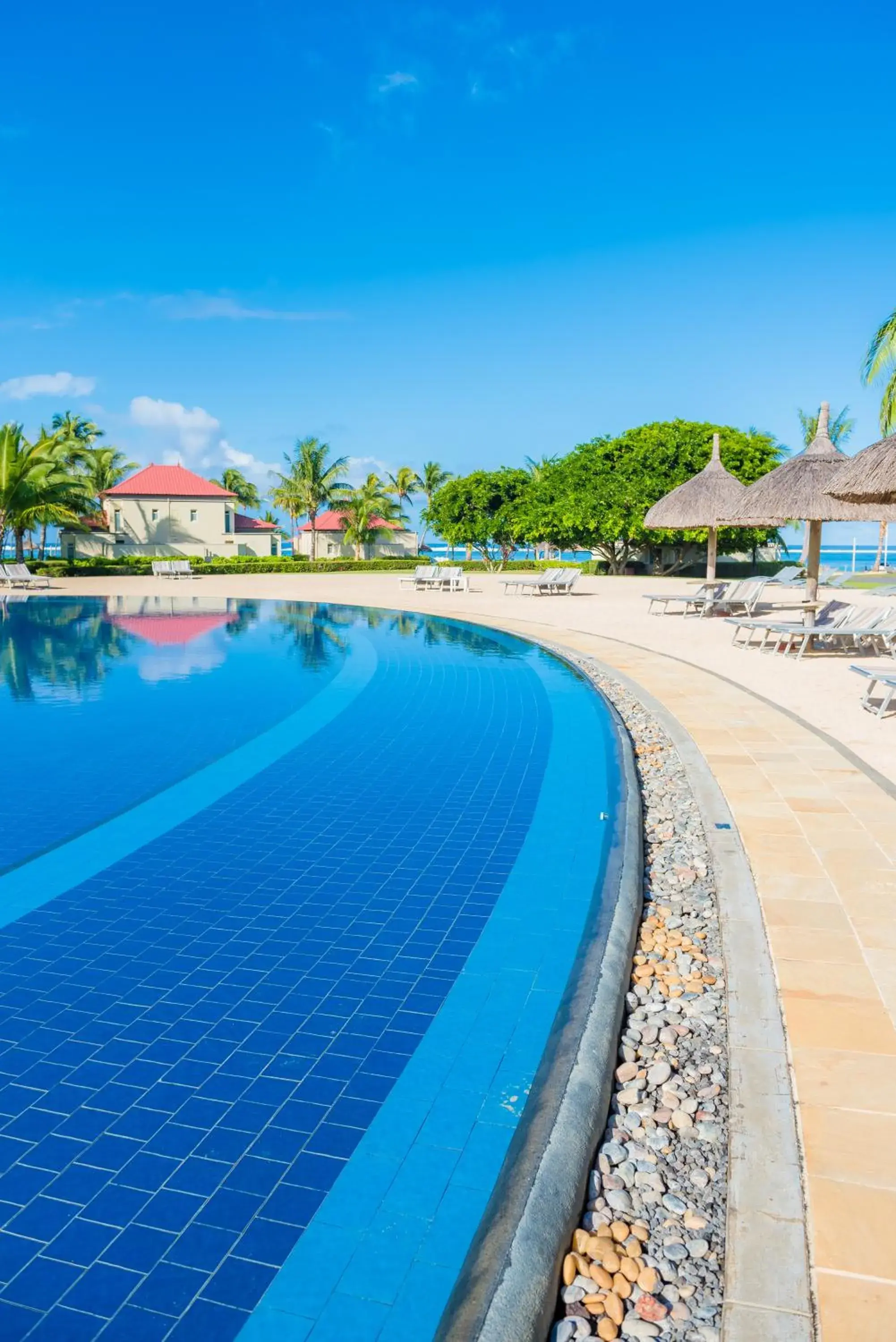 Swimming pool in Tamassa Bel Ombre Swimming pool in Tamassa Bel Ombre
