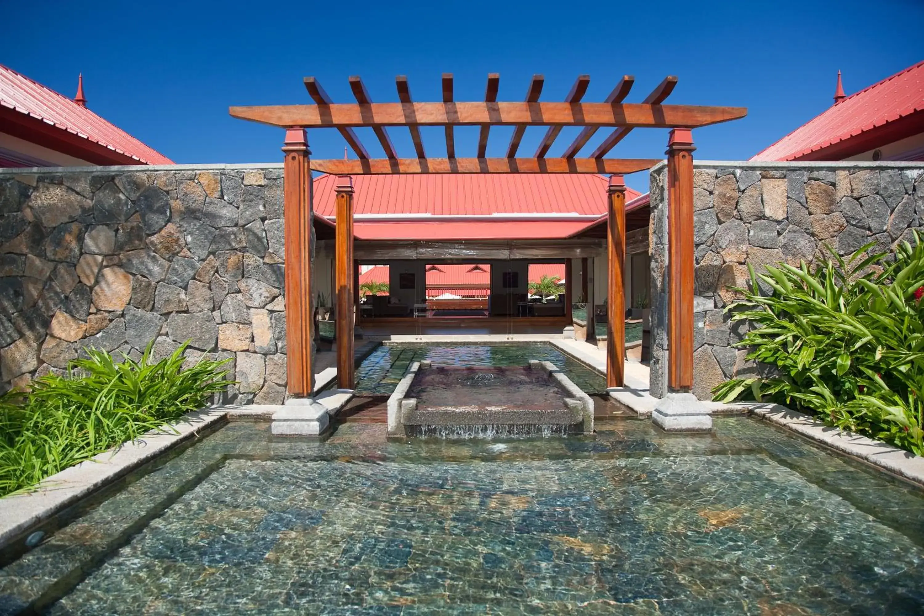 Facade/entrance in Tamassa Bel Ombre Facade/entrance in Tamassa Bel Ombre