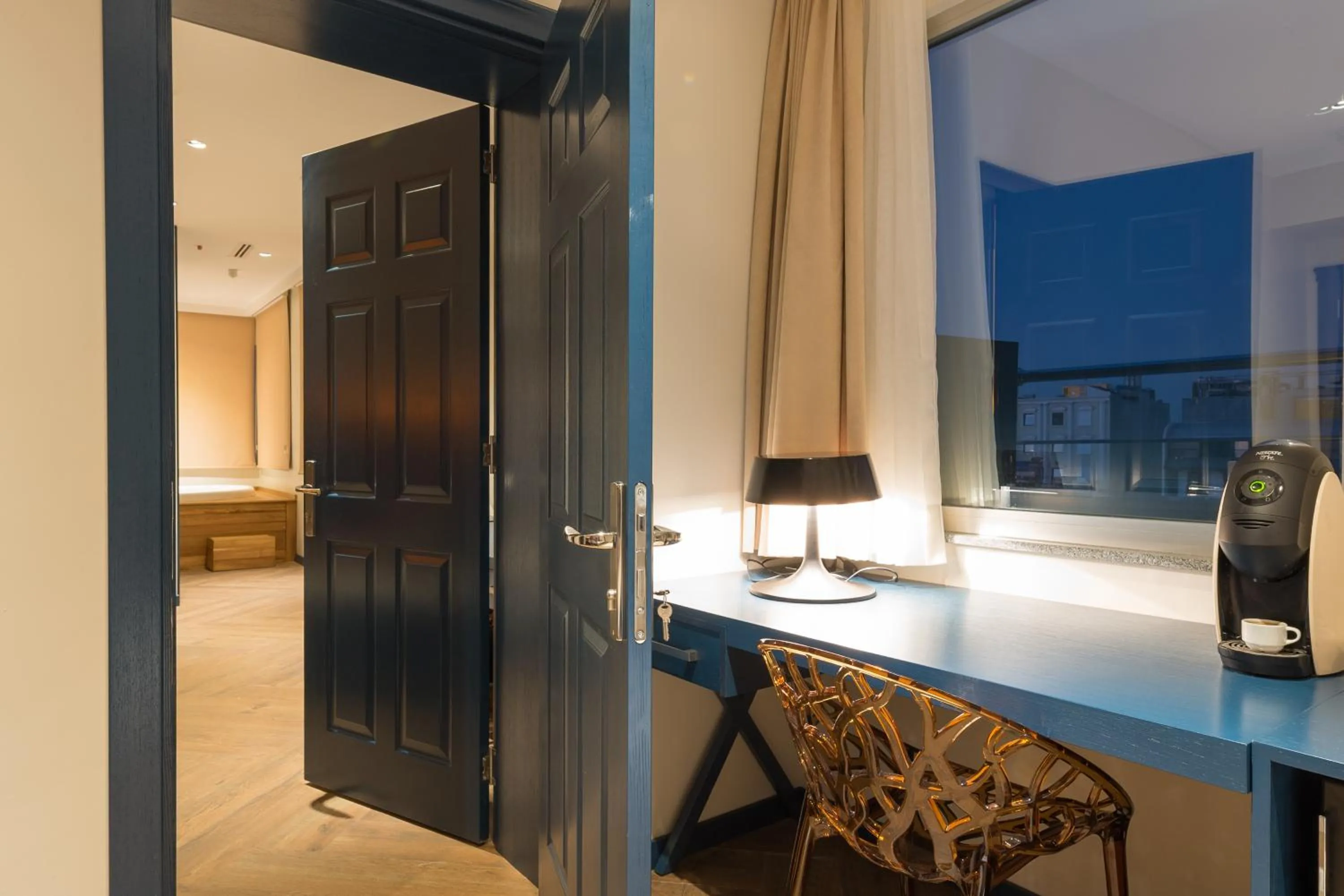 Decorative detail, Bed in Seminal Hotel Taksim