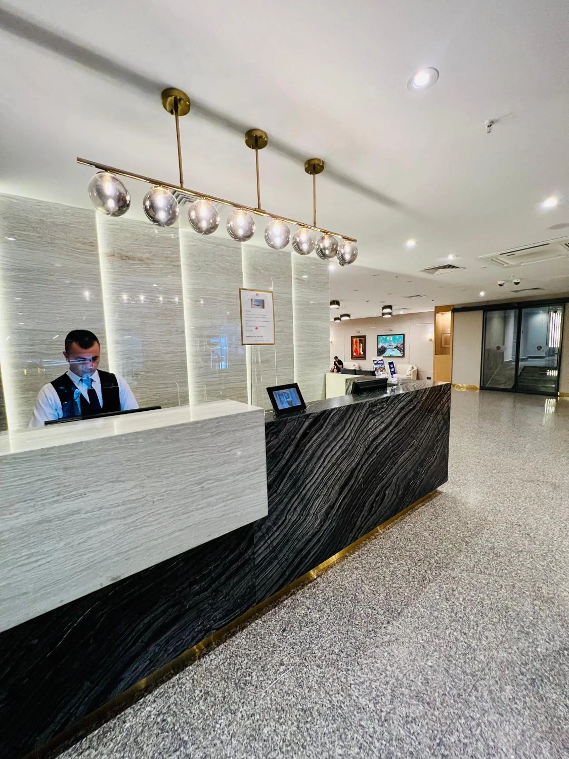 Lobby or reception in Seminal Hotel Taksim