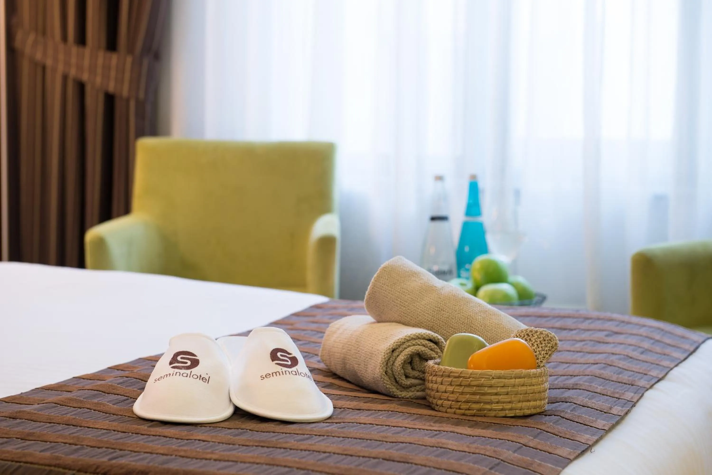 Decorative detail, Bed in Seminal Hotel Taksim