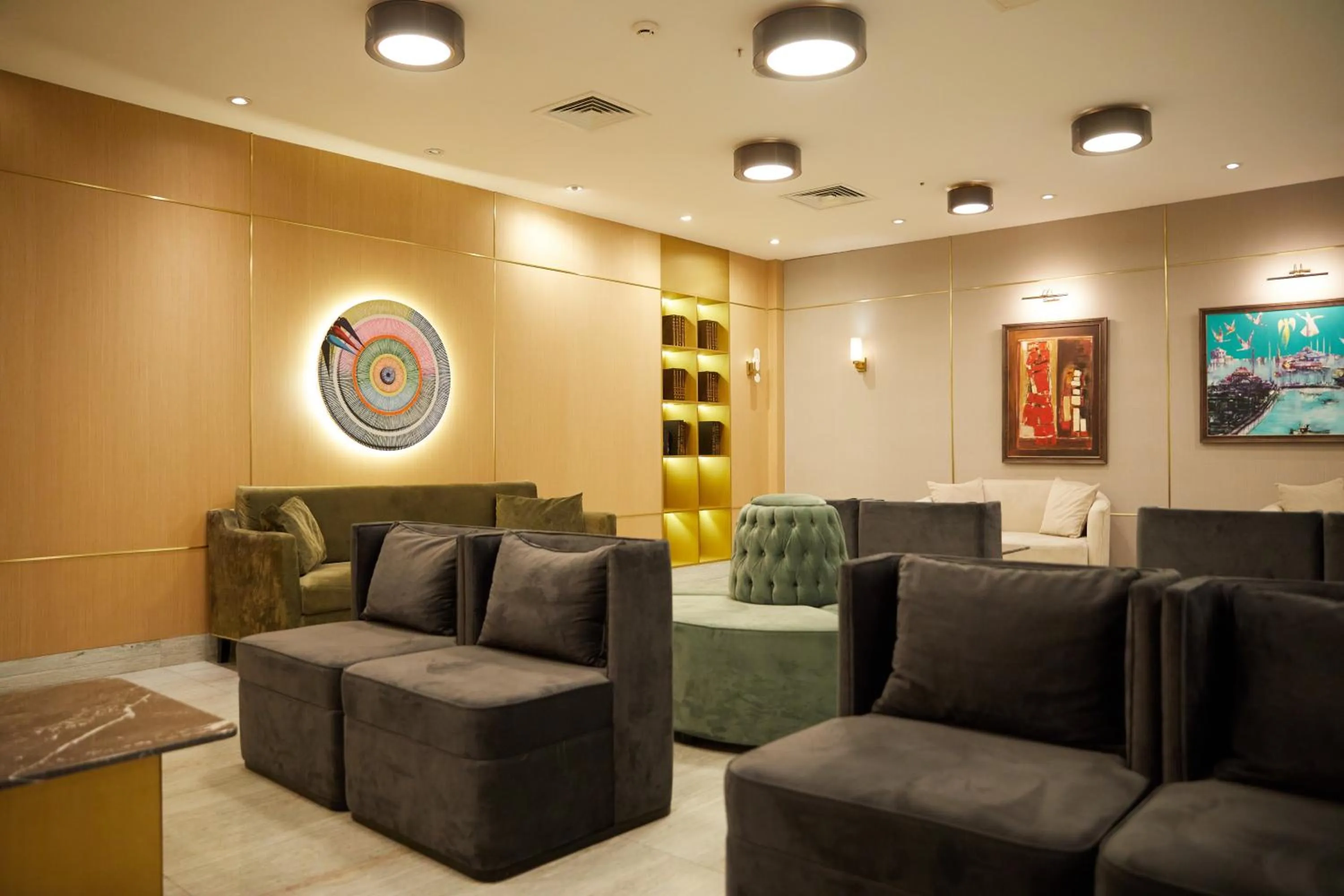 Lobby or reception in Seminal Hotel Taksim