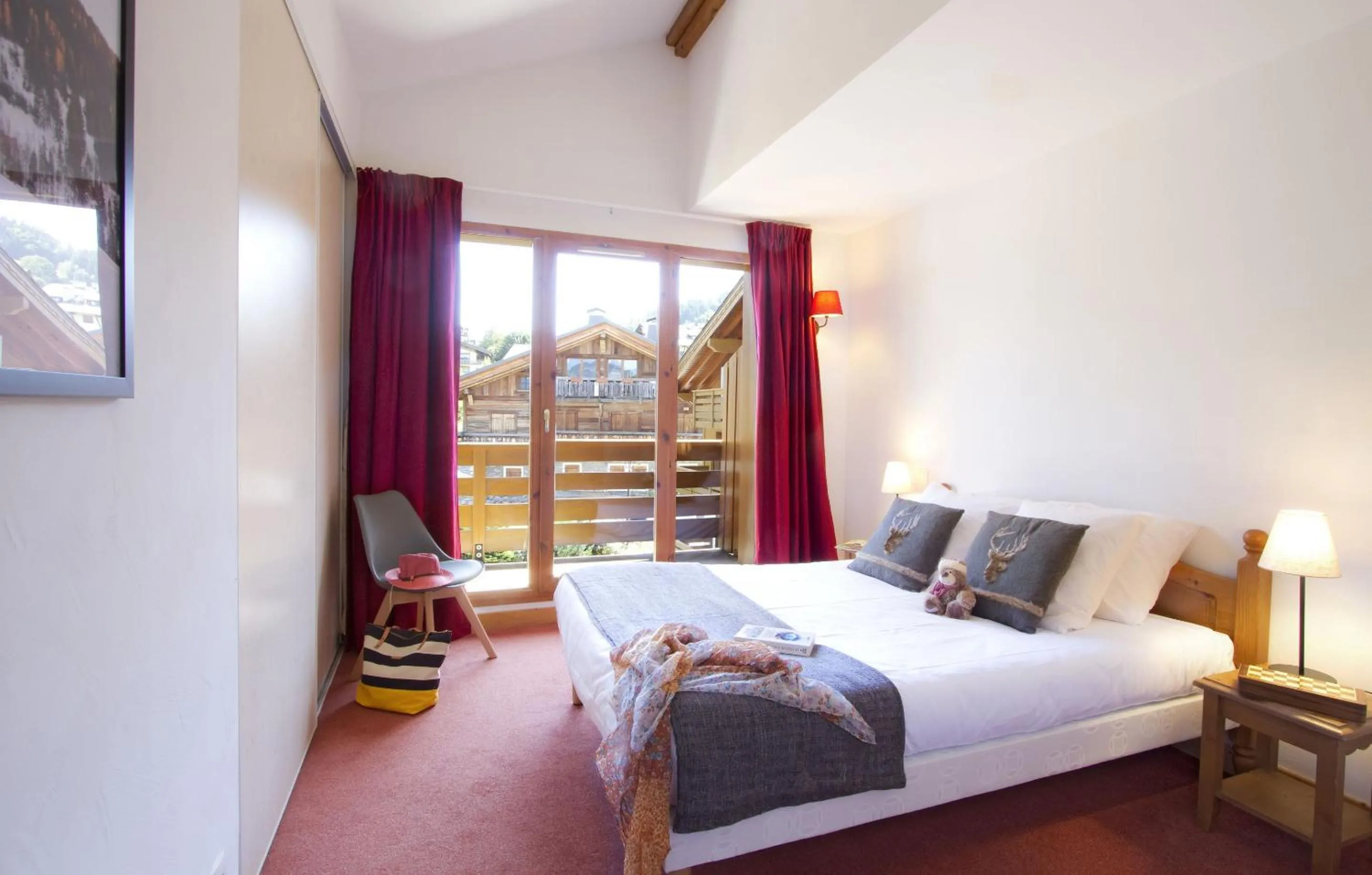 Bedroom, Bed in Résidence Odalys Les Belles Roches