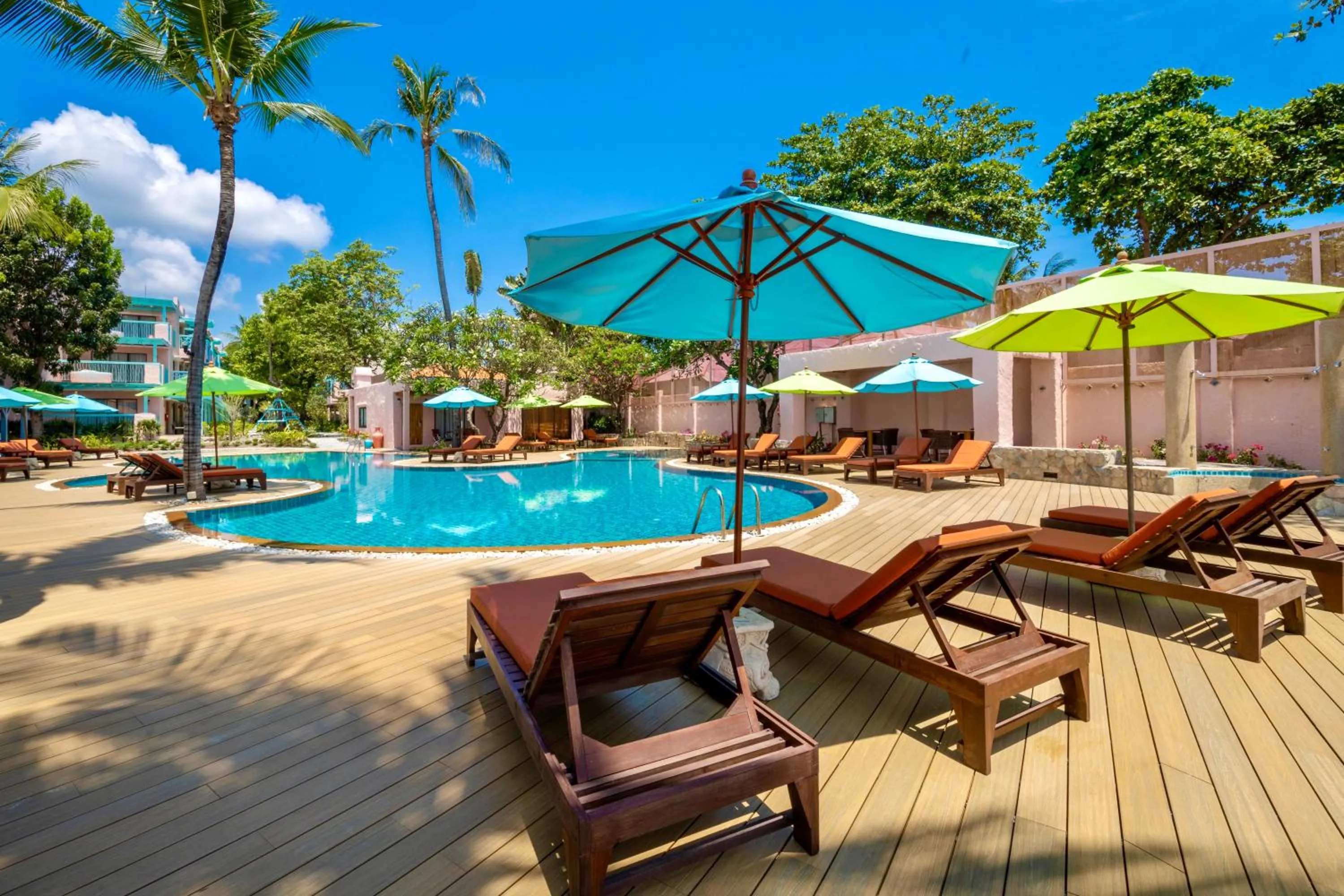 Seating area in Baan Samui Resort - SHA Extra Plus