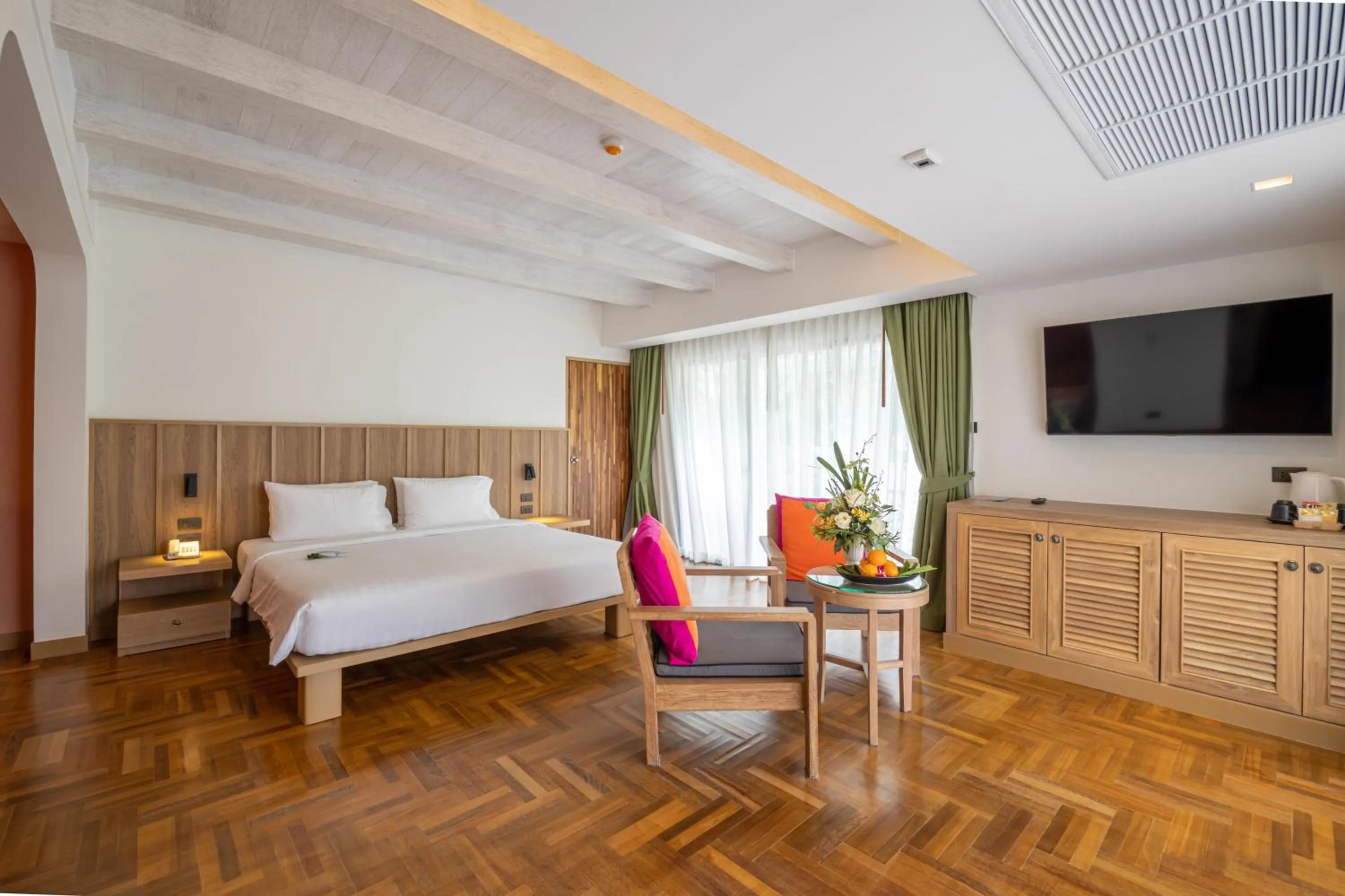 Bed in Baan Samui Resort - SHA Extra Plus