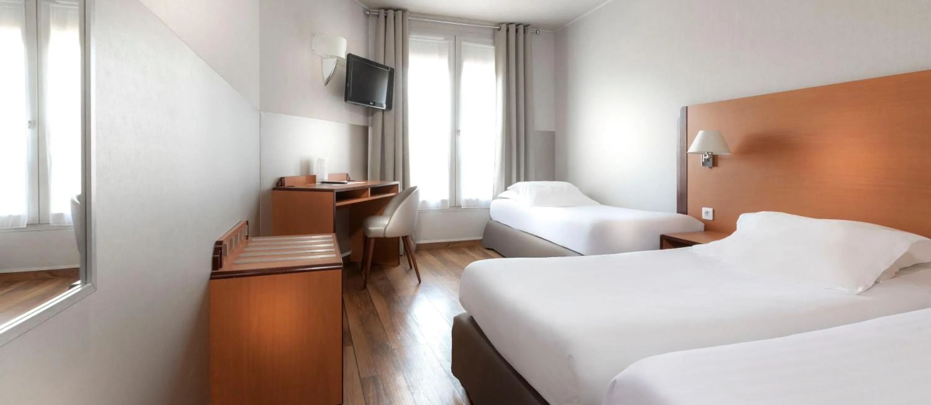 Bed in Hôtel Du Lion