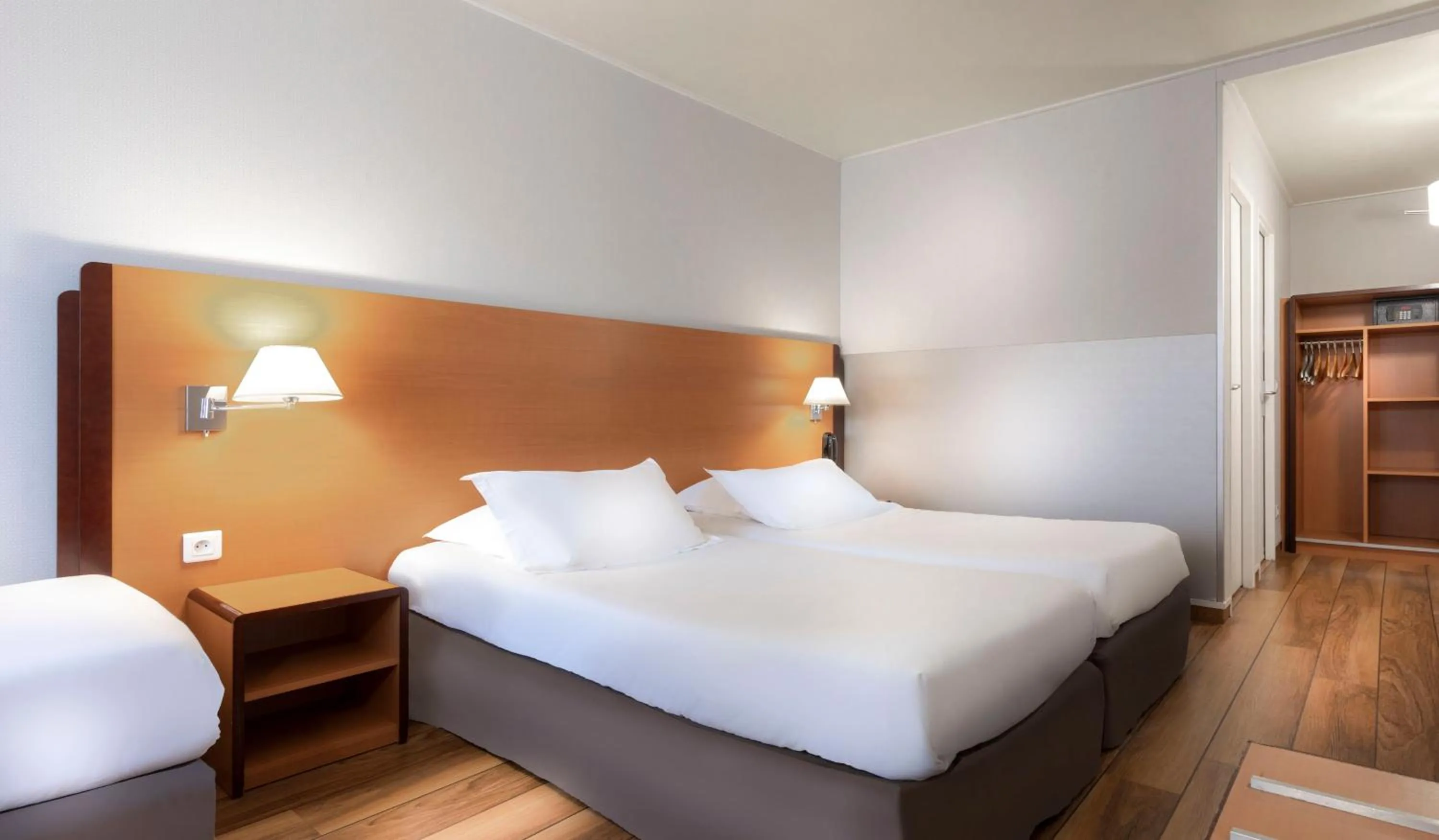 Bed in Hôtel Du Lion