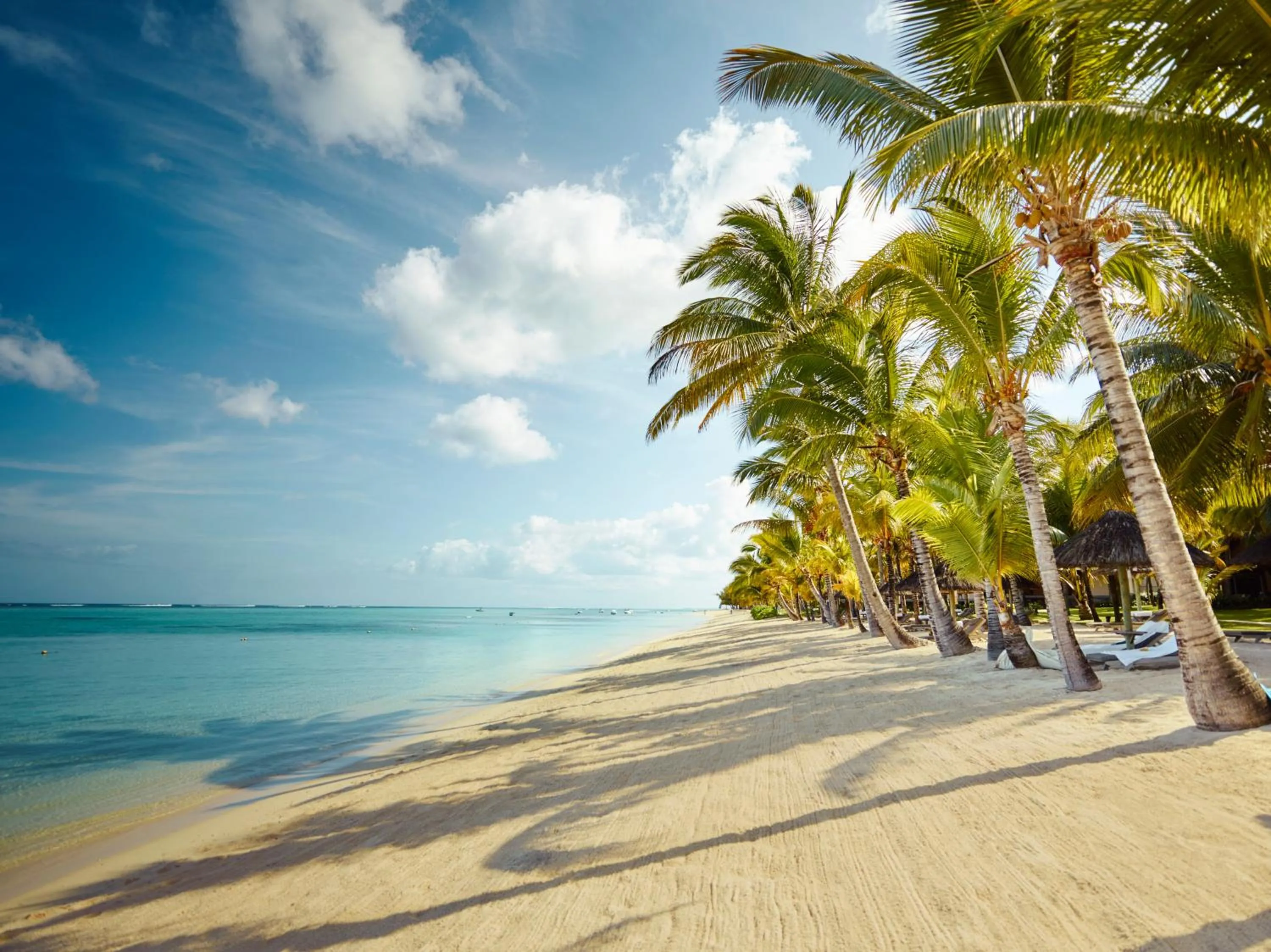 Beach in LUX* Le Morne Resort