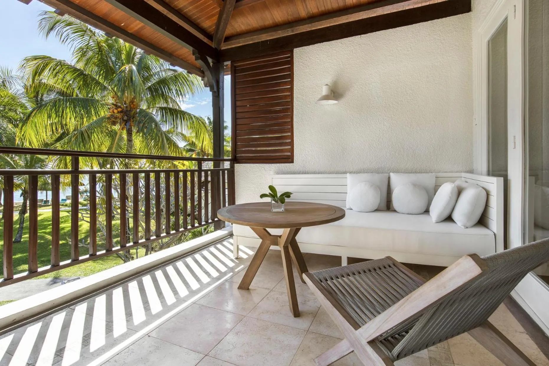 Balcony/Terrace in LUX* Le Morne Resort