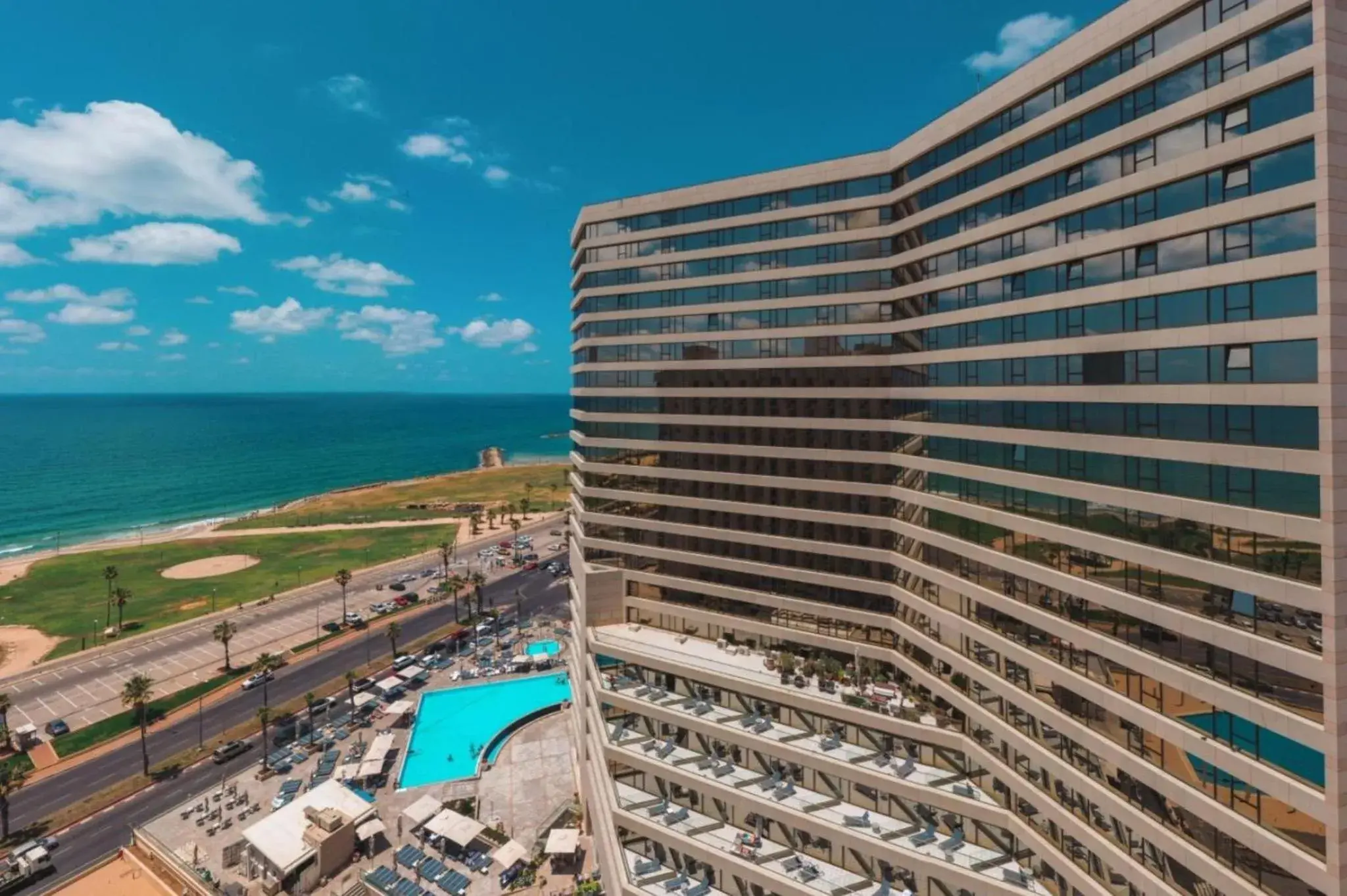 Property building in InterContinental David Tel Aviv by IHG Property building in InterContinental David Tel Aviv by IHG
