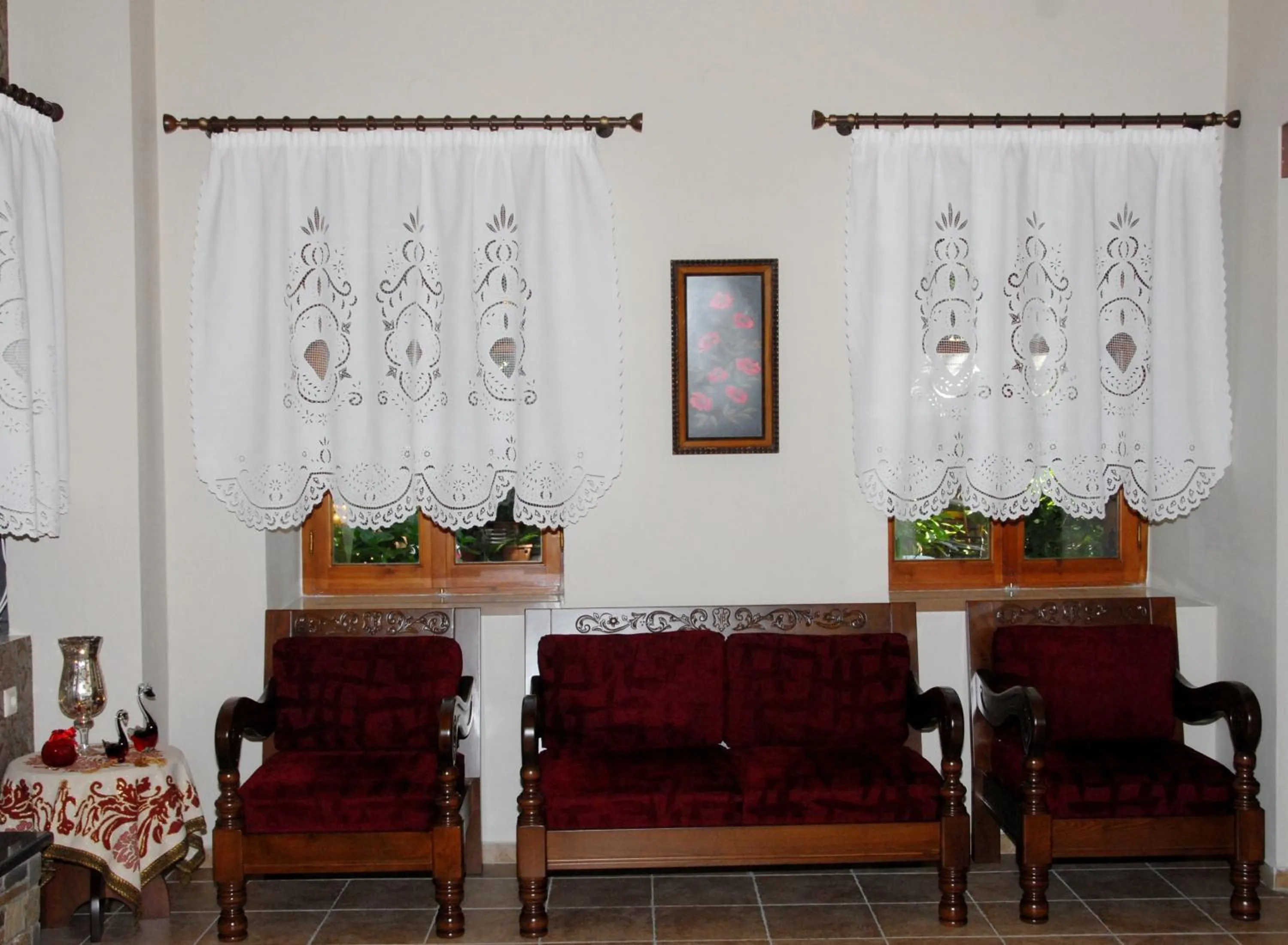 Decorative detail in Hotel Filoxenia