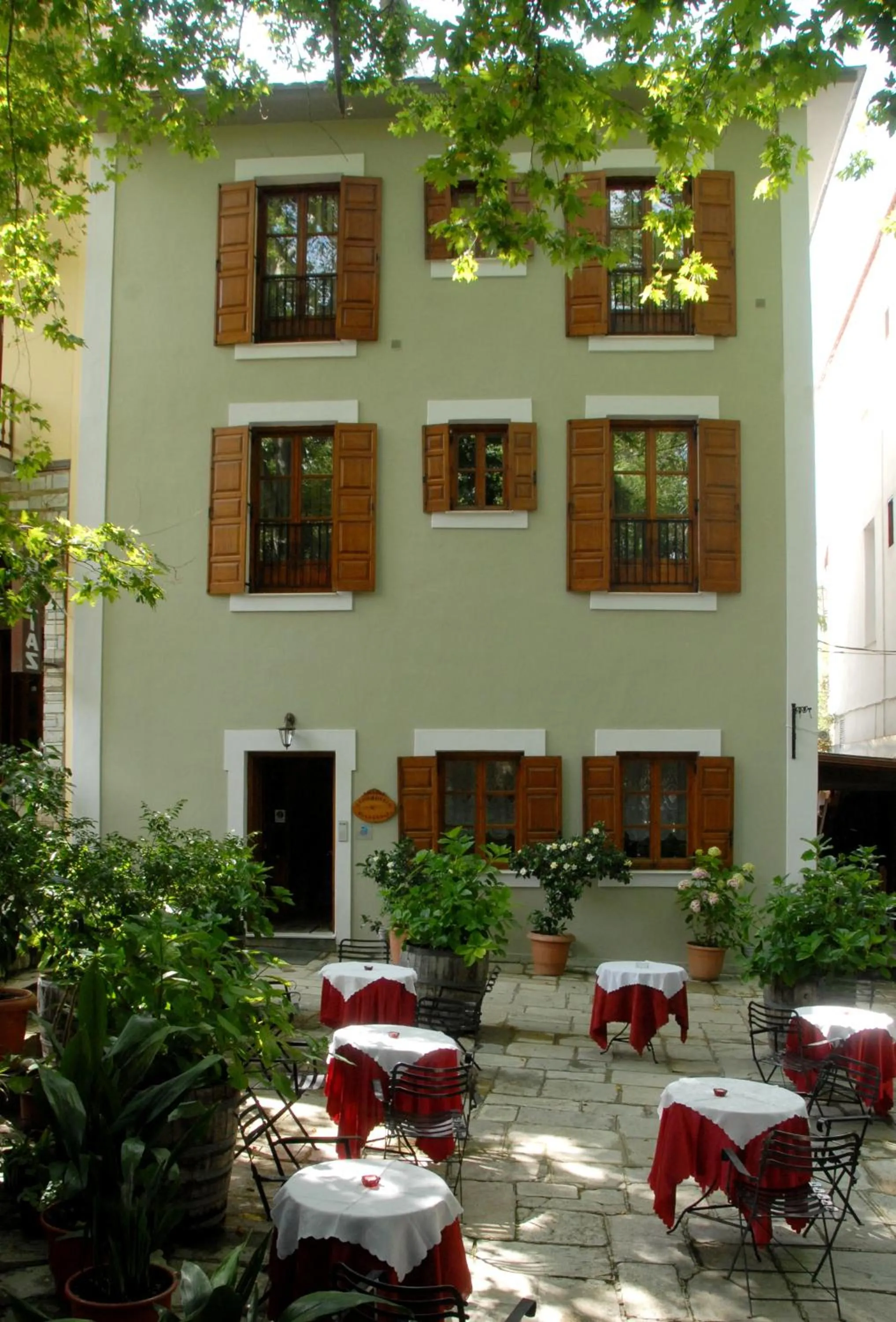 Natural landscape in Hotel Filoxenia