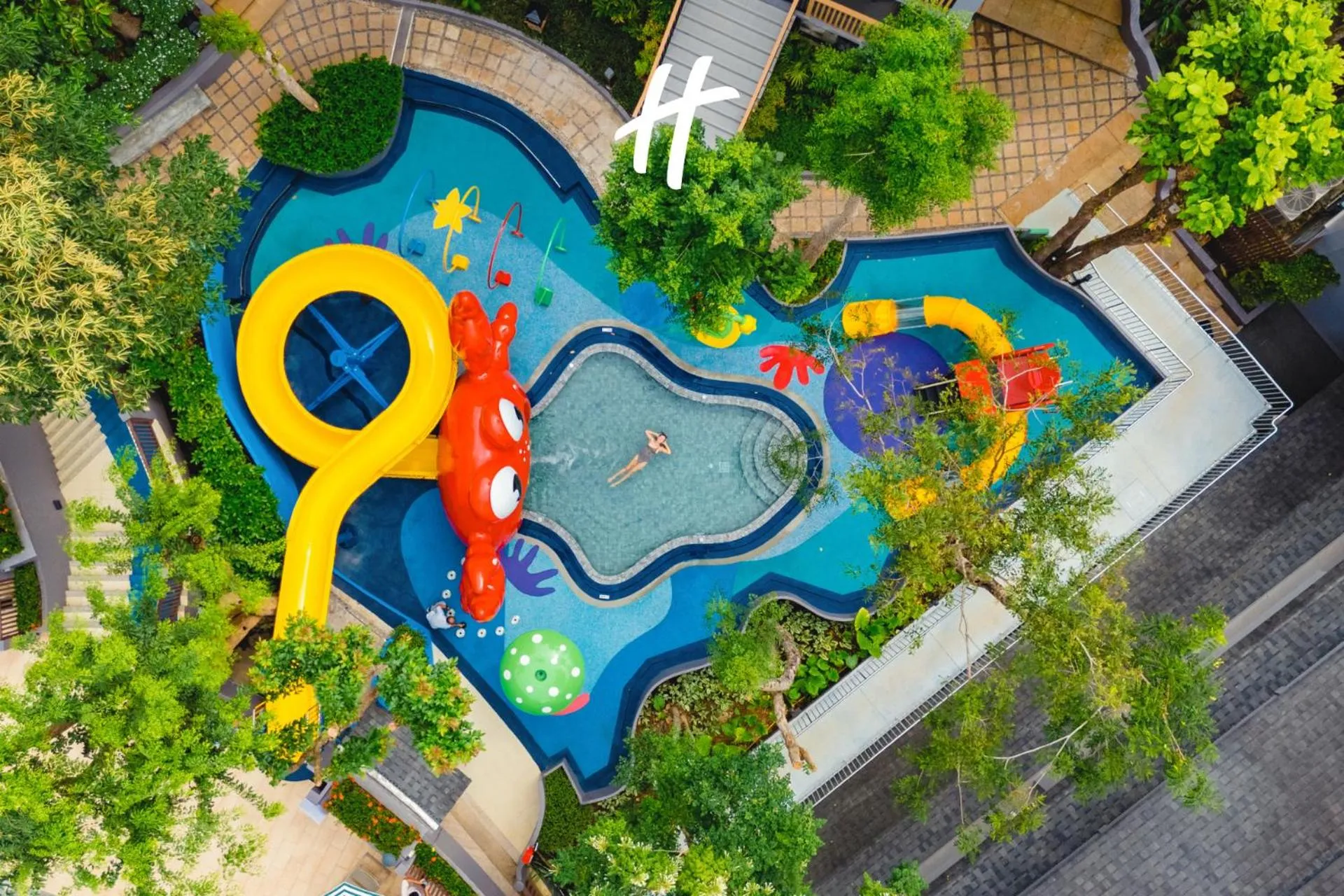 Aqua park in Holiday Inn Resort Krabi Ao Nang Beach by IHG