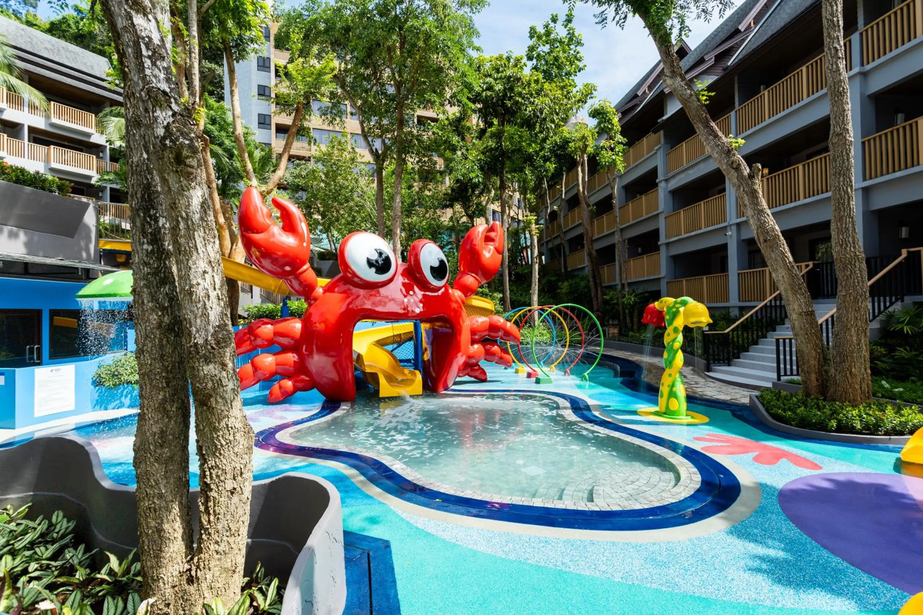 Aqua park in Holiday Inn Resort Krabi Ao Nang Beach by IHG