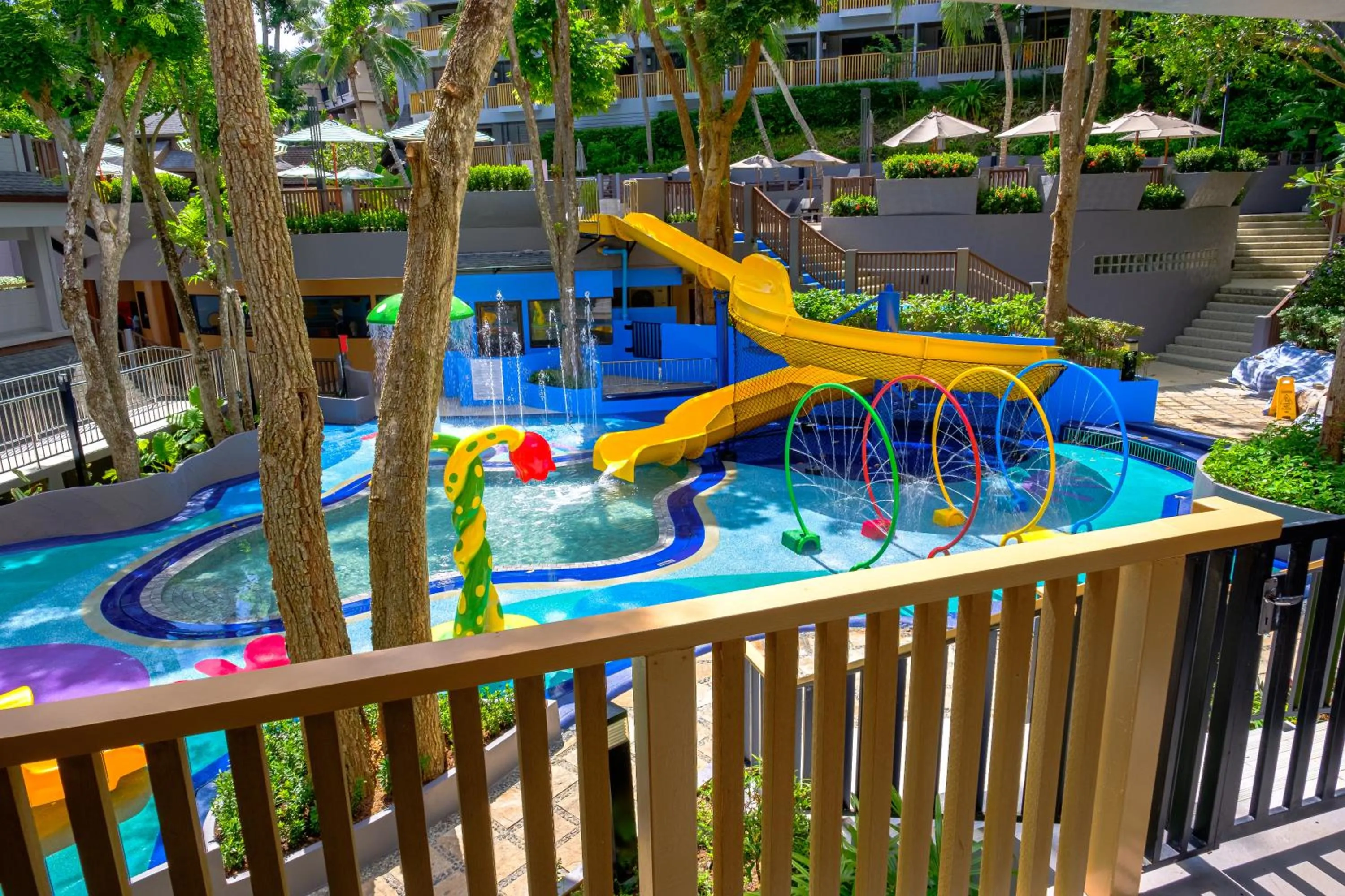 Aqua park in Holiday Inn Resort Krabi Ao Nang Beach by IHG