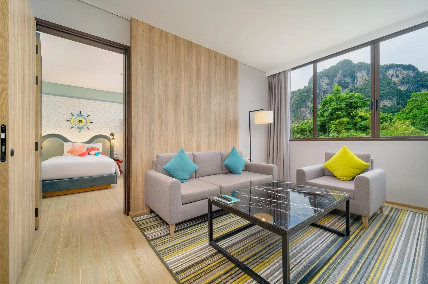 Living room, Bed in Holiday Inn Resort Krabi Ao Nang Beach by IHG