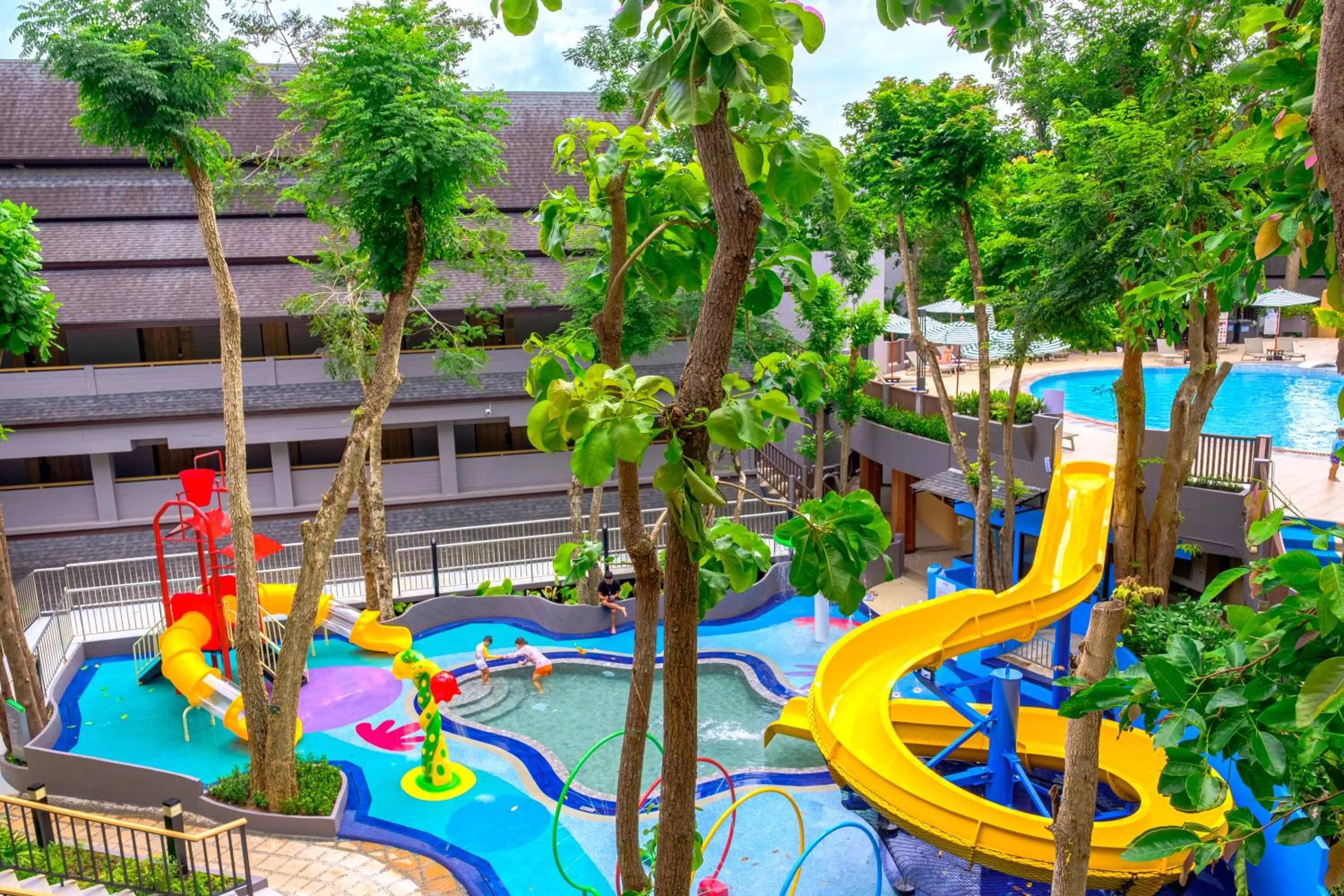 Aqua park in Holiday Inn Resort Krabi Ao Nang Beach by IHG