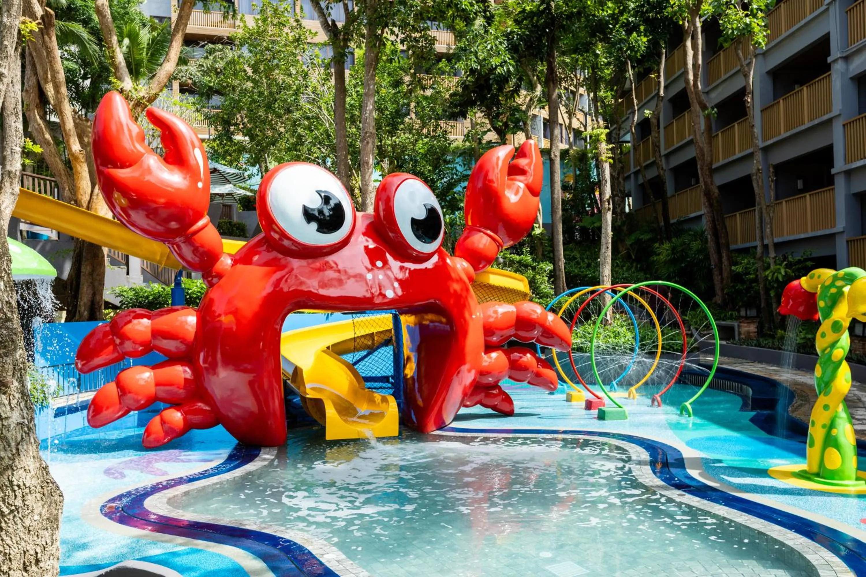 Aqua park in Holiday Inn Resort Krabi Ao Nang Beach by IHG