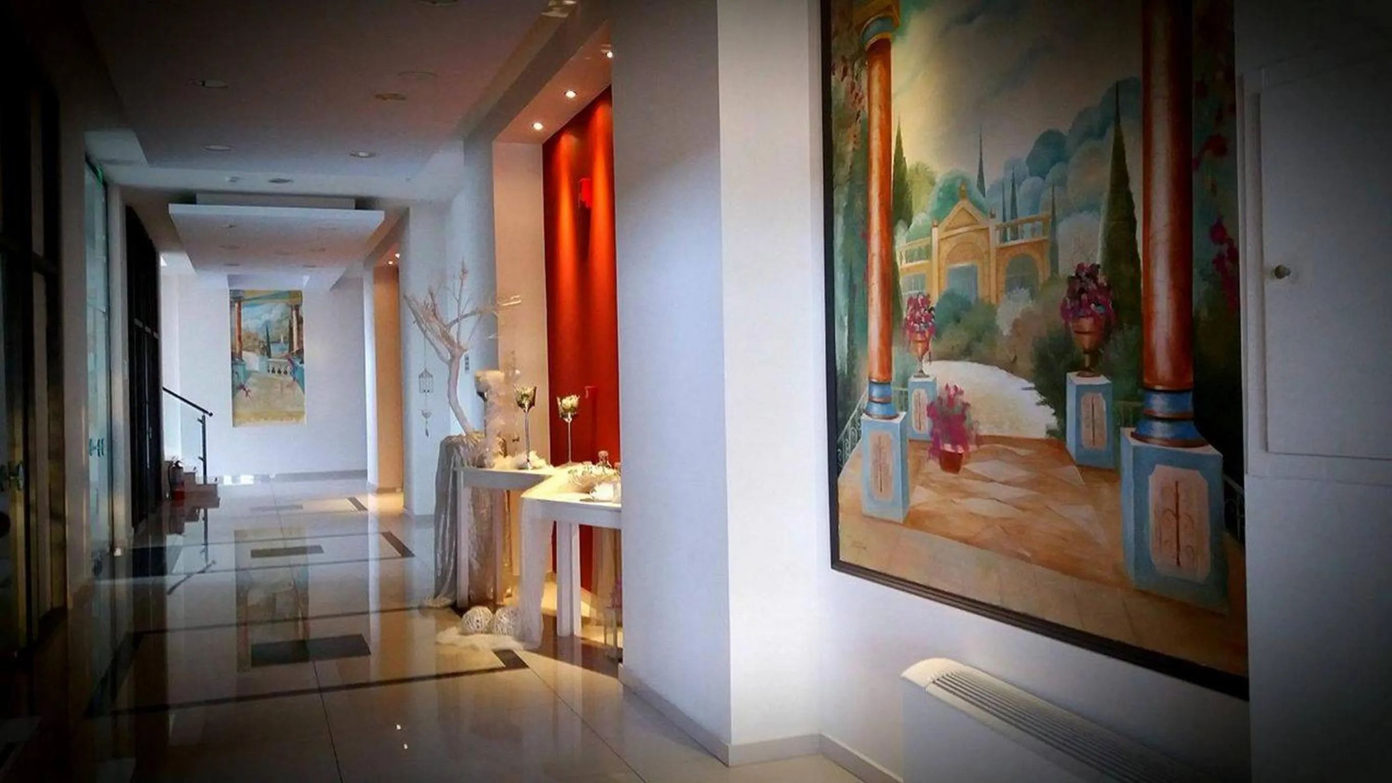 Decorative detail in Acropol Hotel