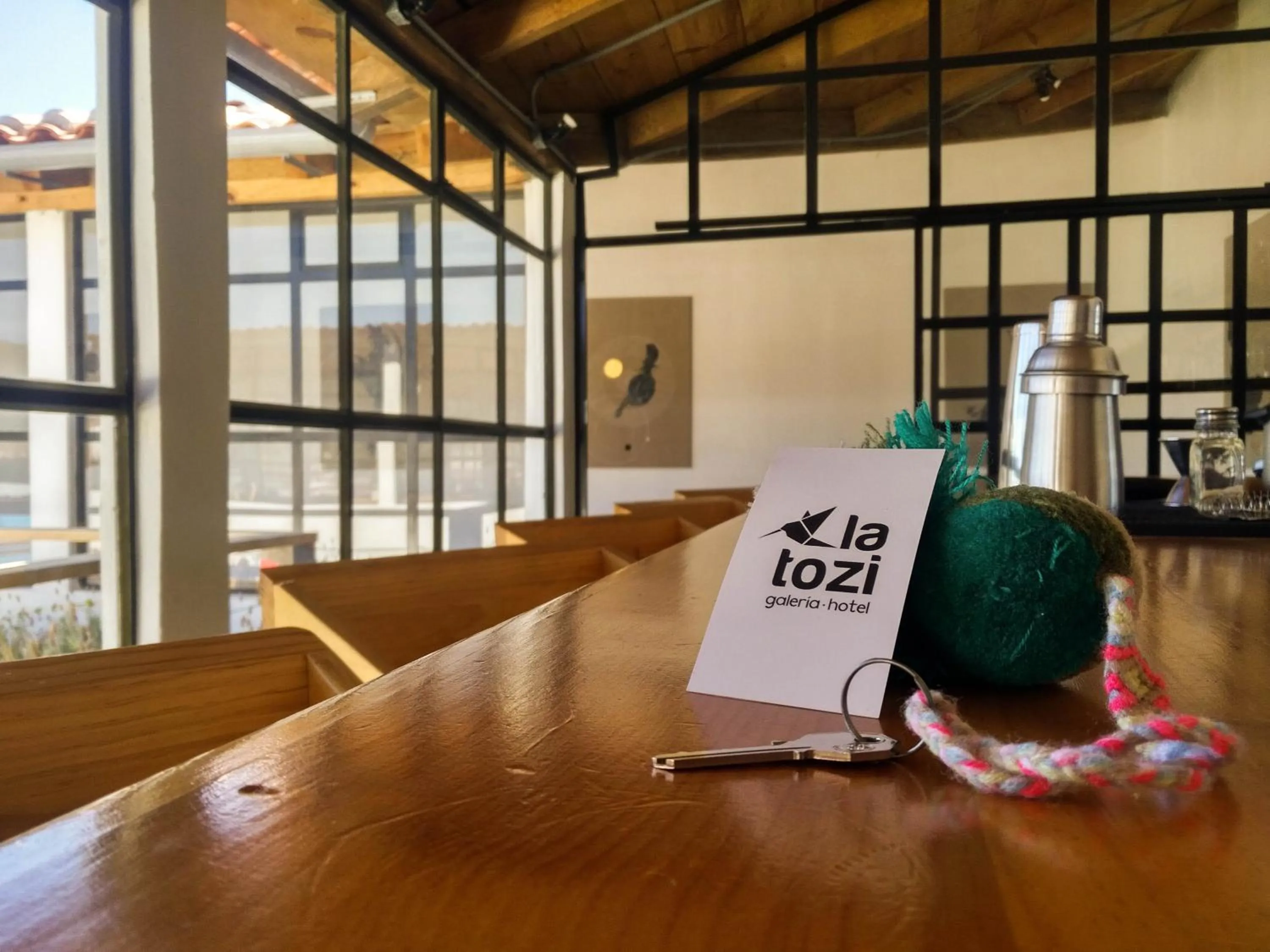 Property logo or sign in La Tozi Hotel