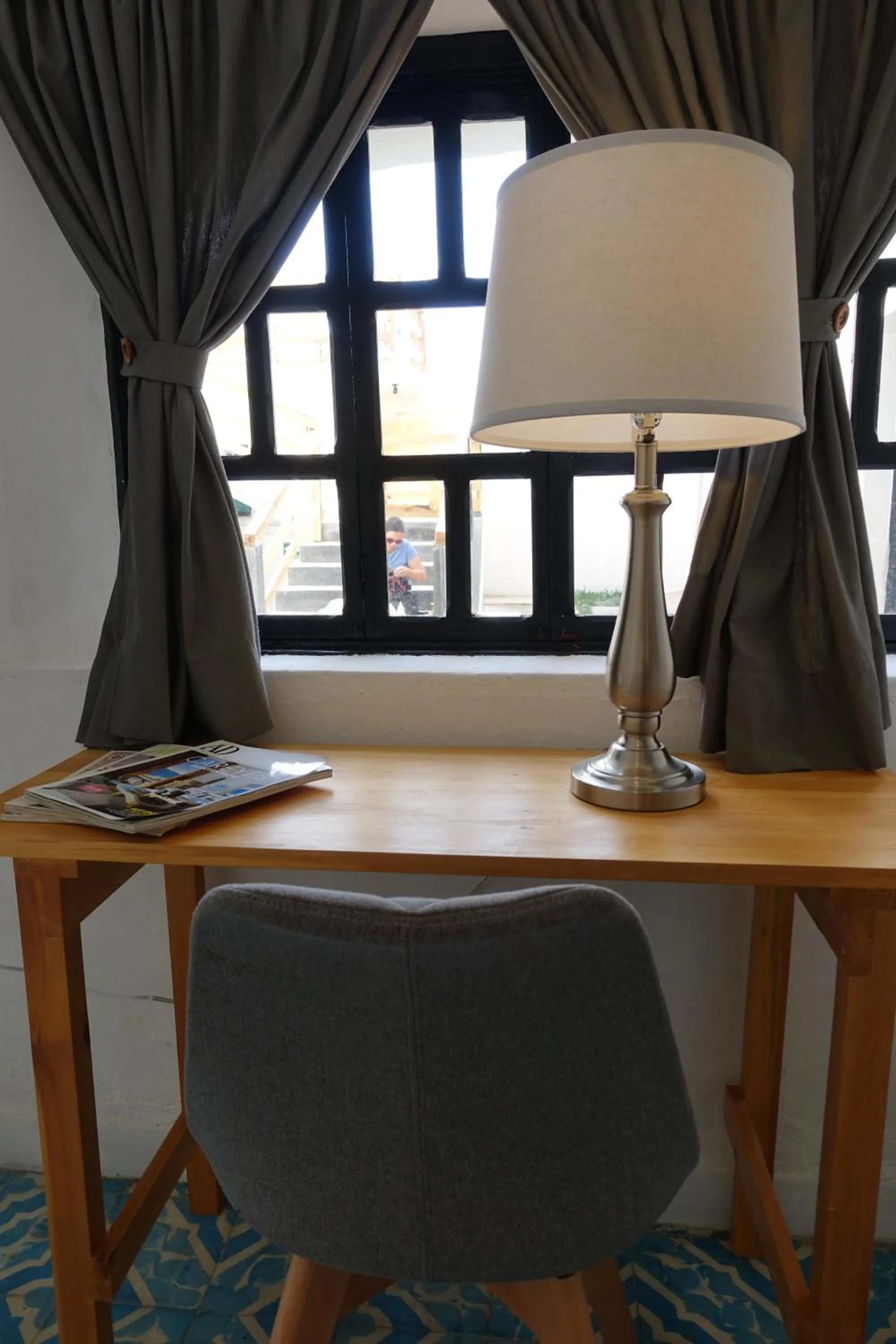 Decorative detail in La Tozi Hotel