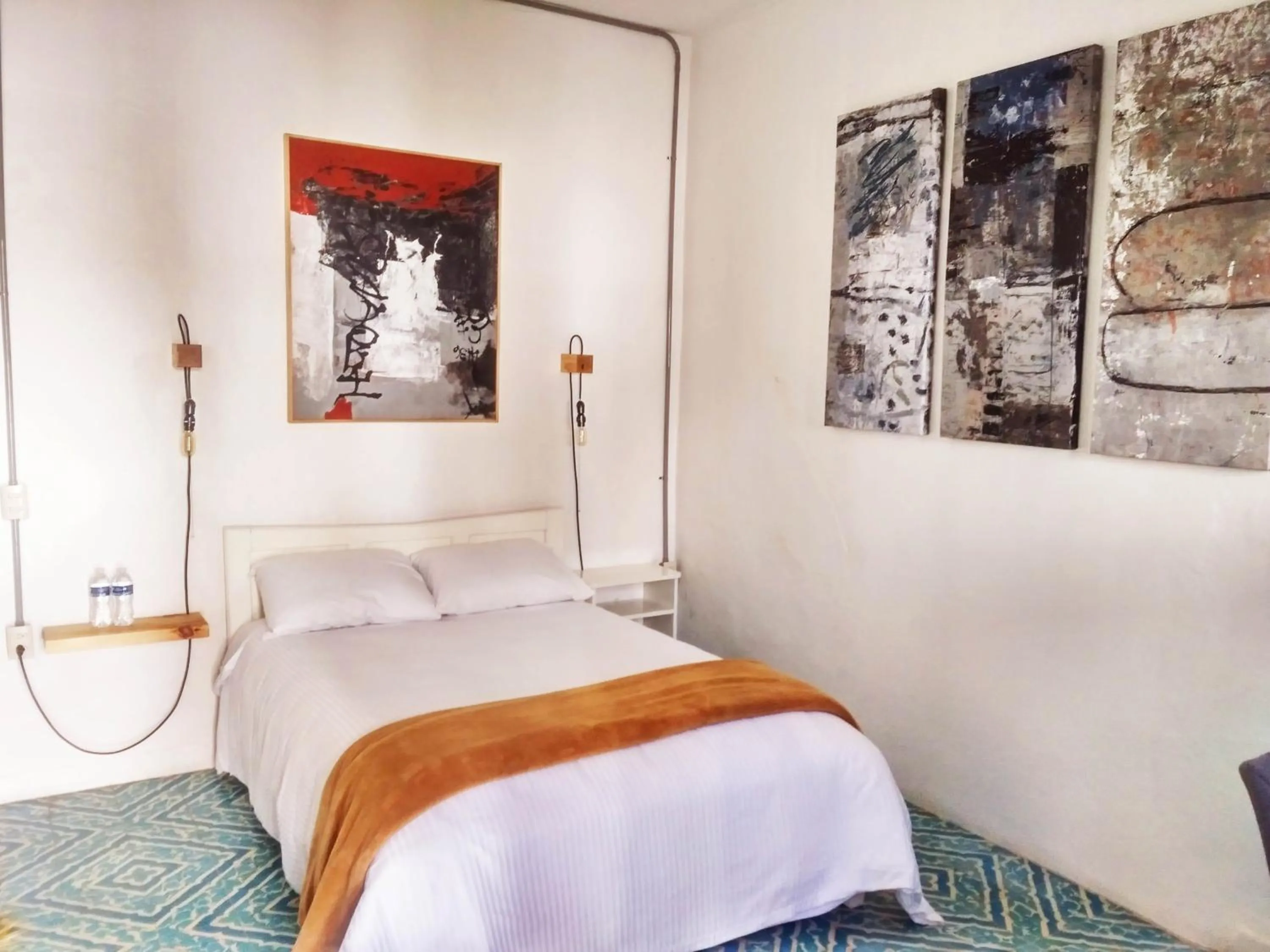 Decorative detail, Bed in La Tozi Hotel