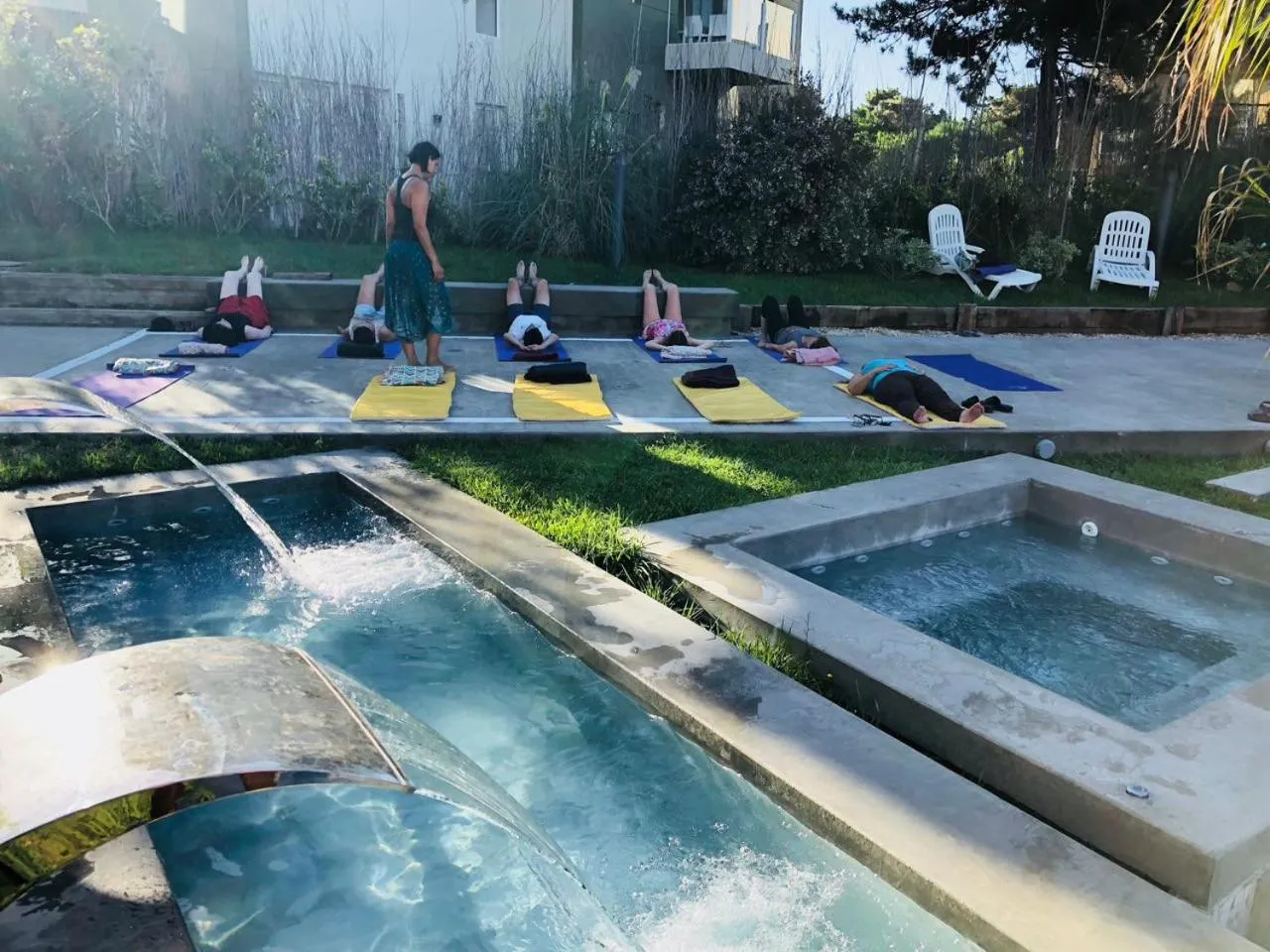 People in Aguas de Oro