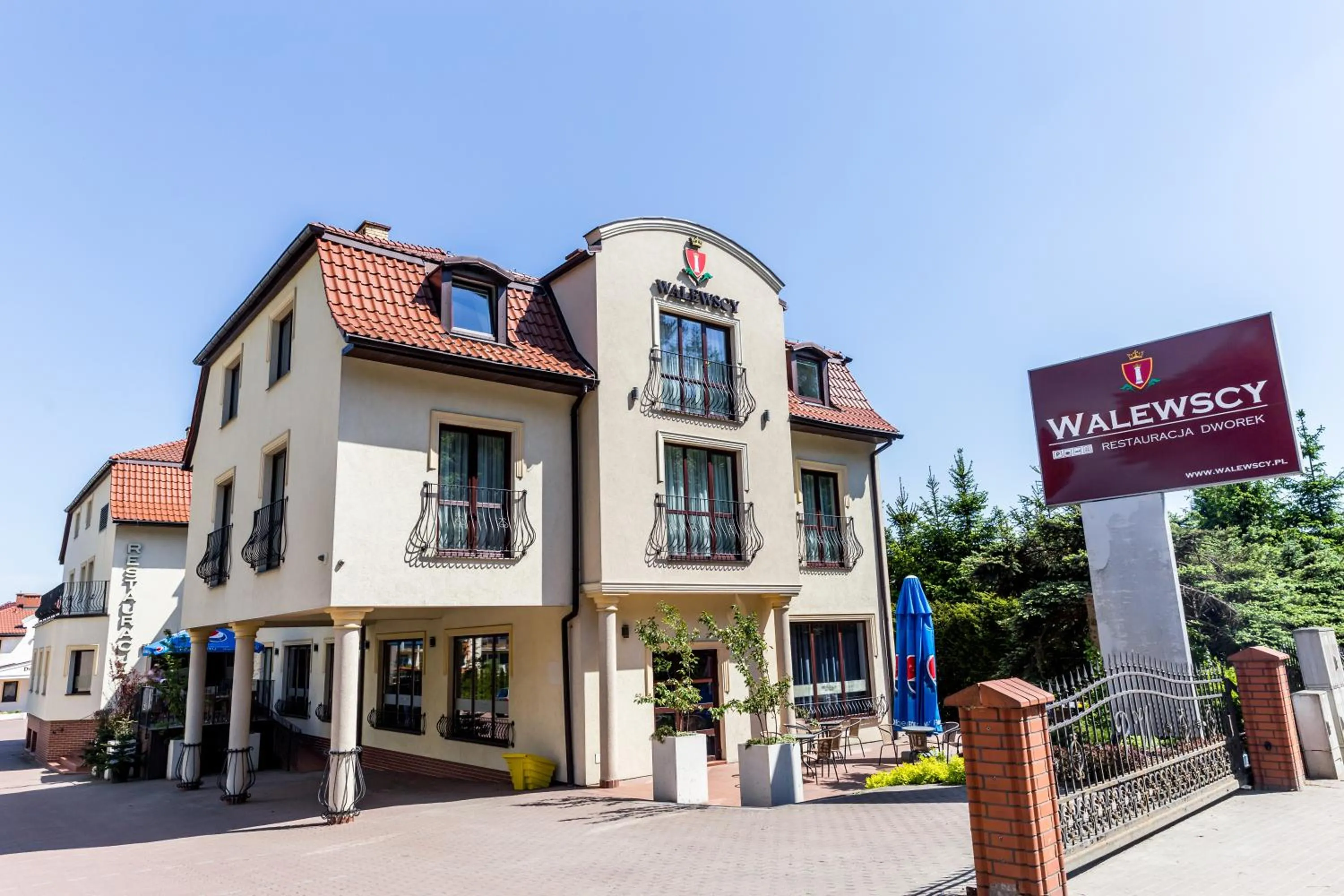 Facade/entrance in Hotel Walewscy