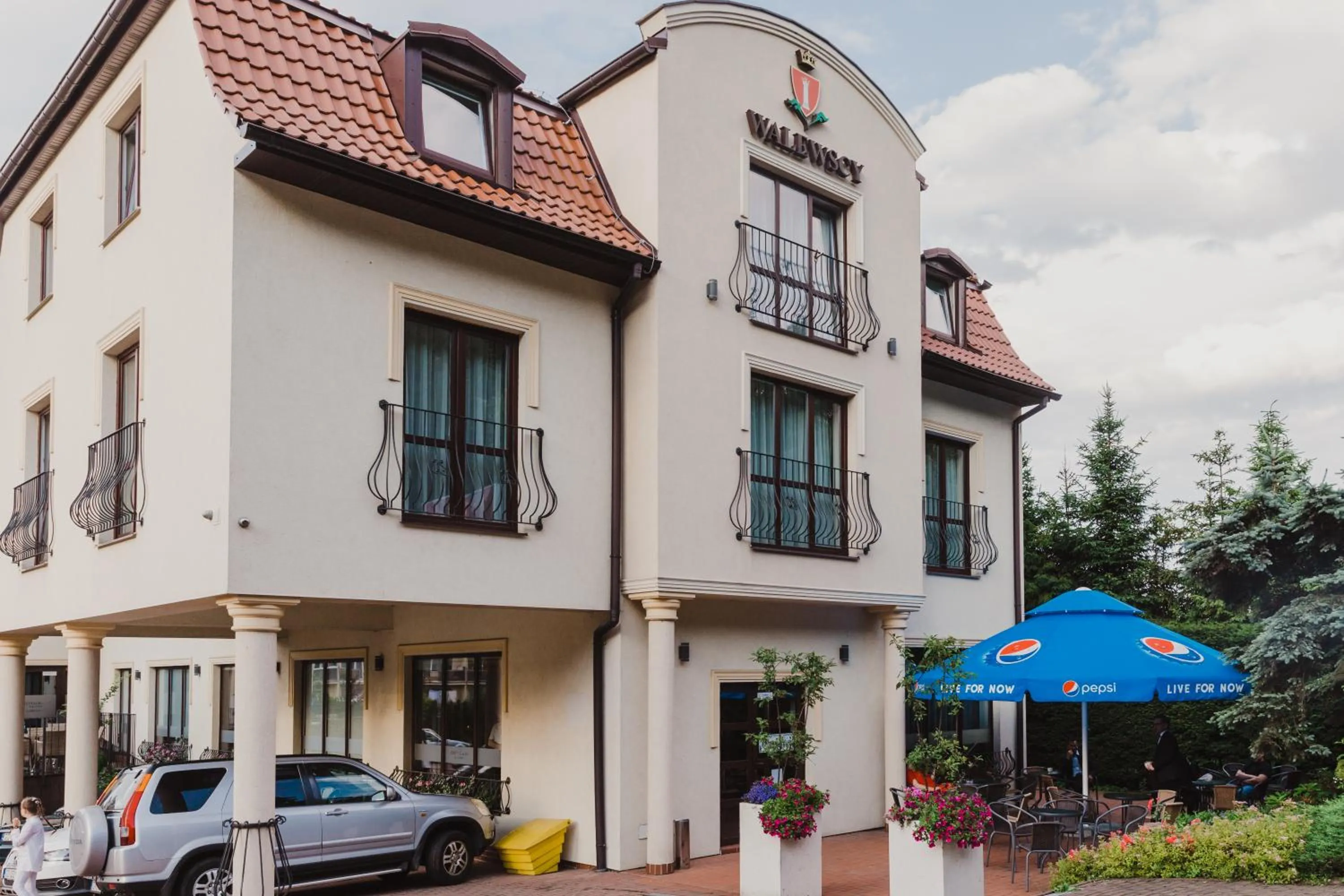 Facade/entrance in Hotel Walewscy