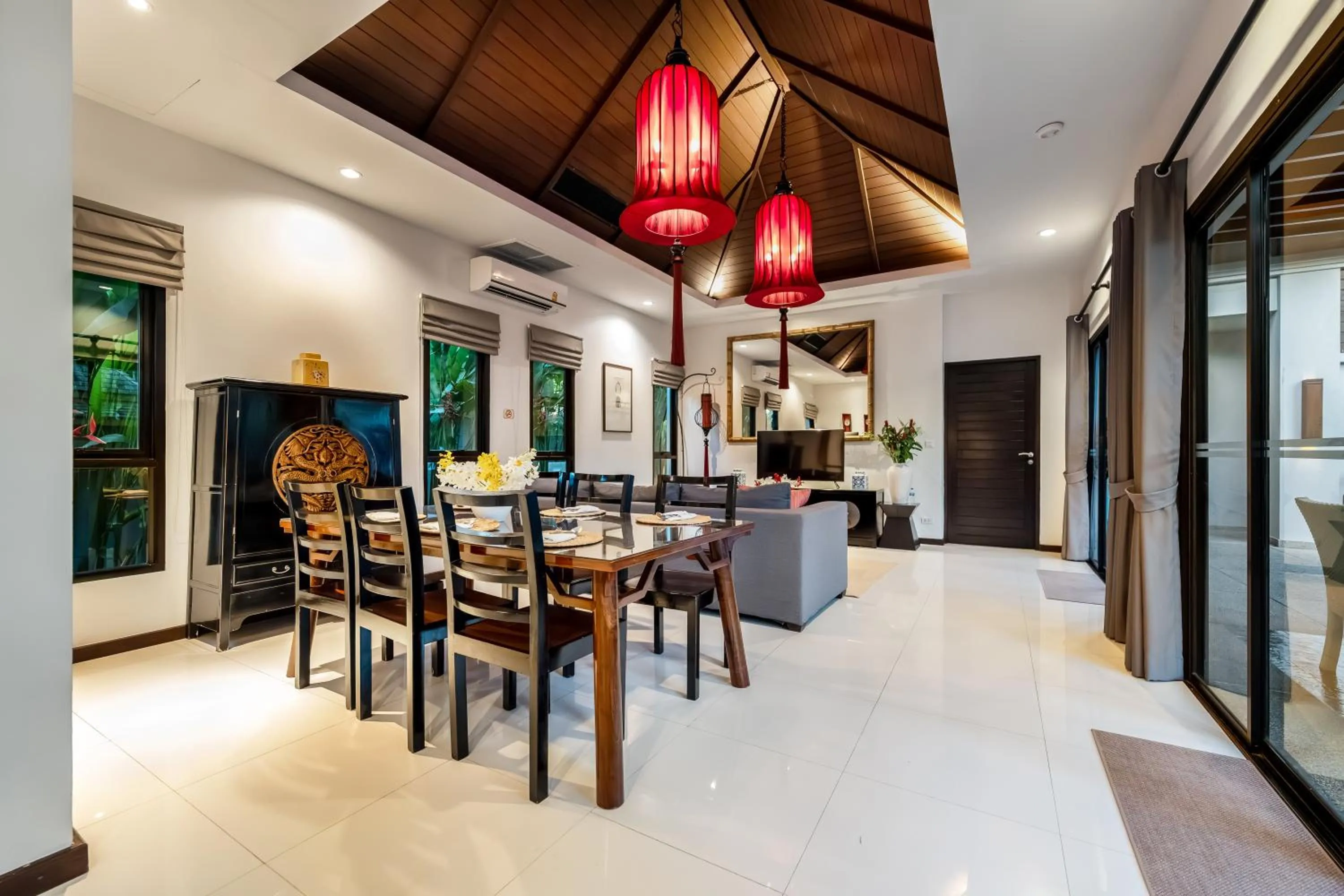 TV and multimedia in The Bell Pool Villa Resort Phuket