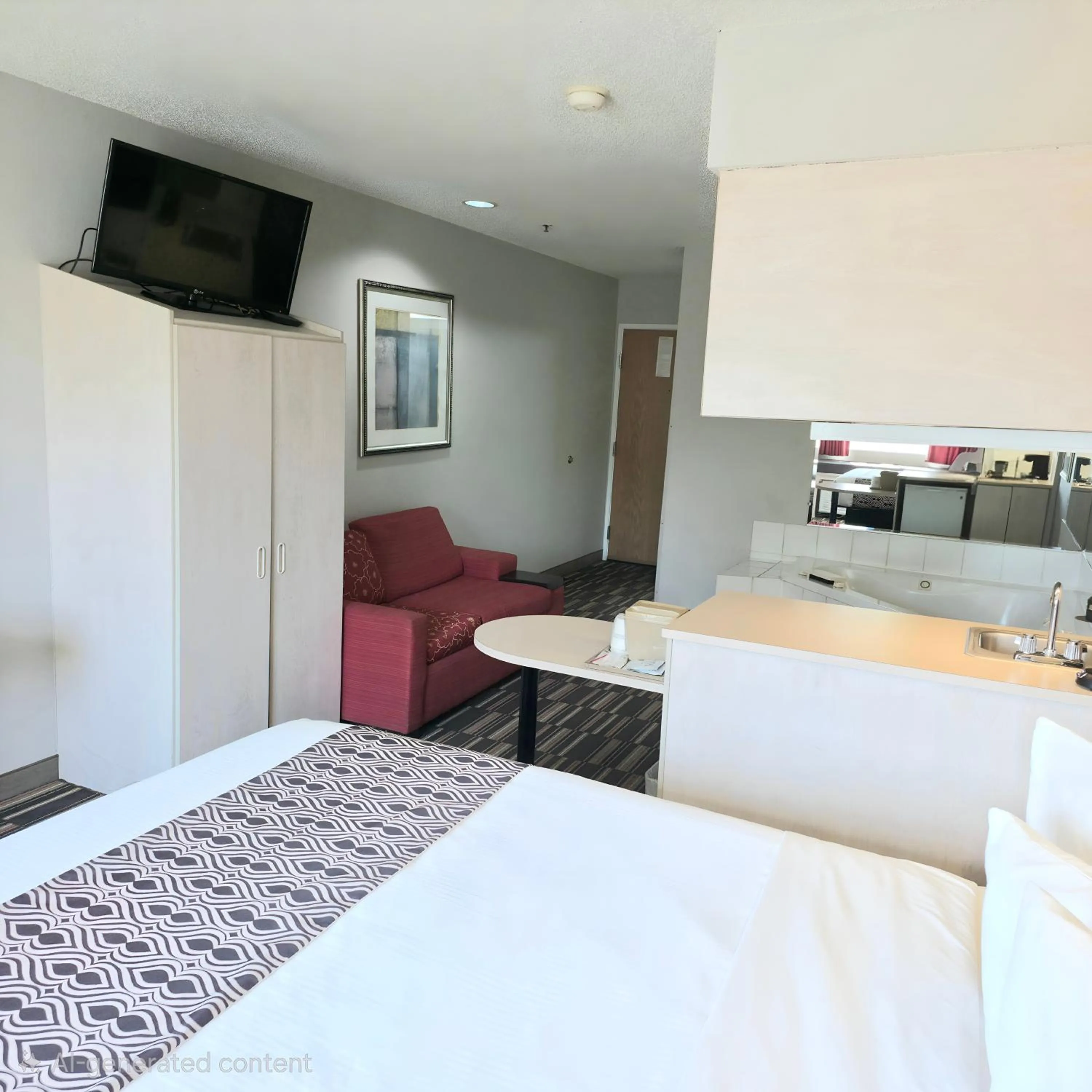 Bedroom, Bed in Microtel Inn & Suites Claremore Route 66