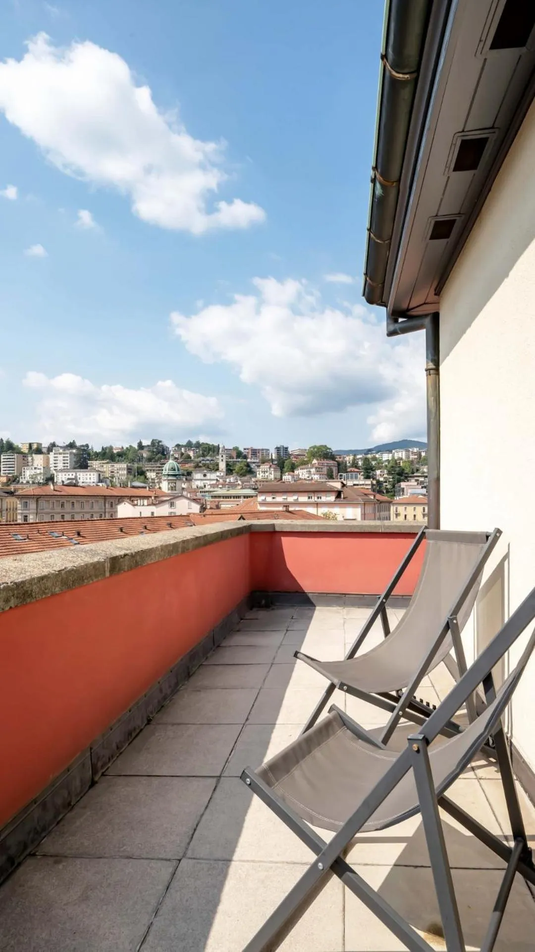 Balcony/Terrace in Hotel Pestalozzi Lugano
