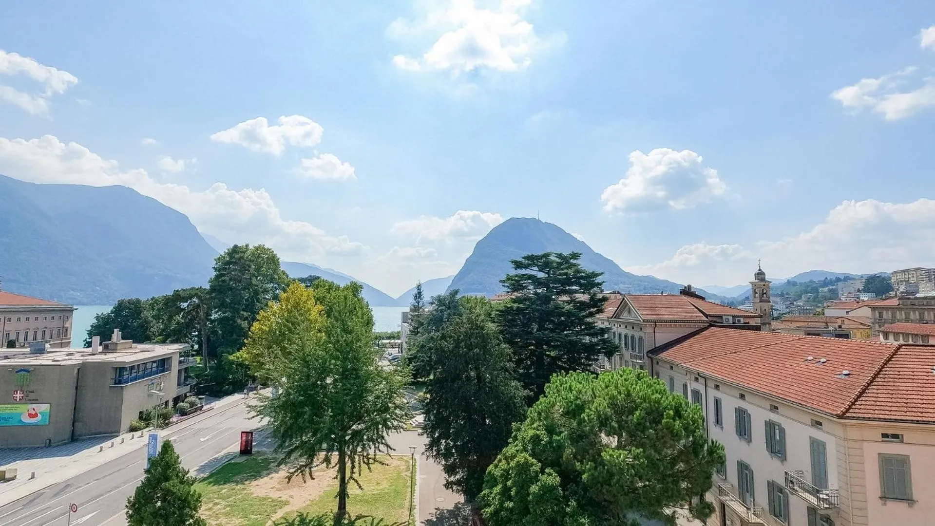 City view in Hotel Pestalozzi Lugano