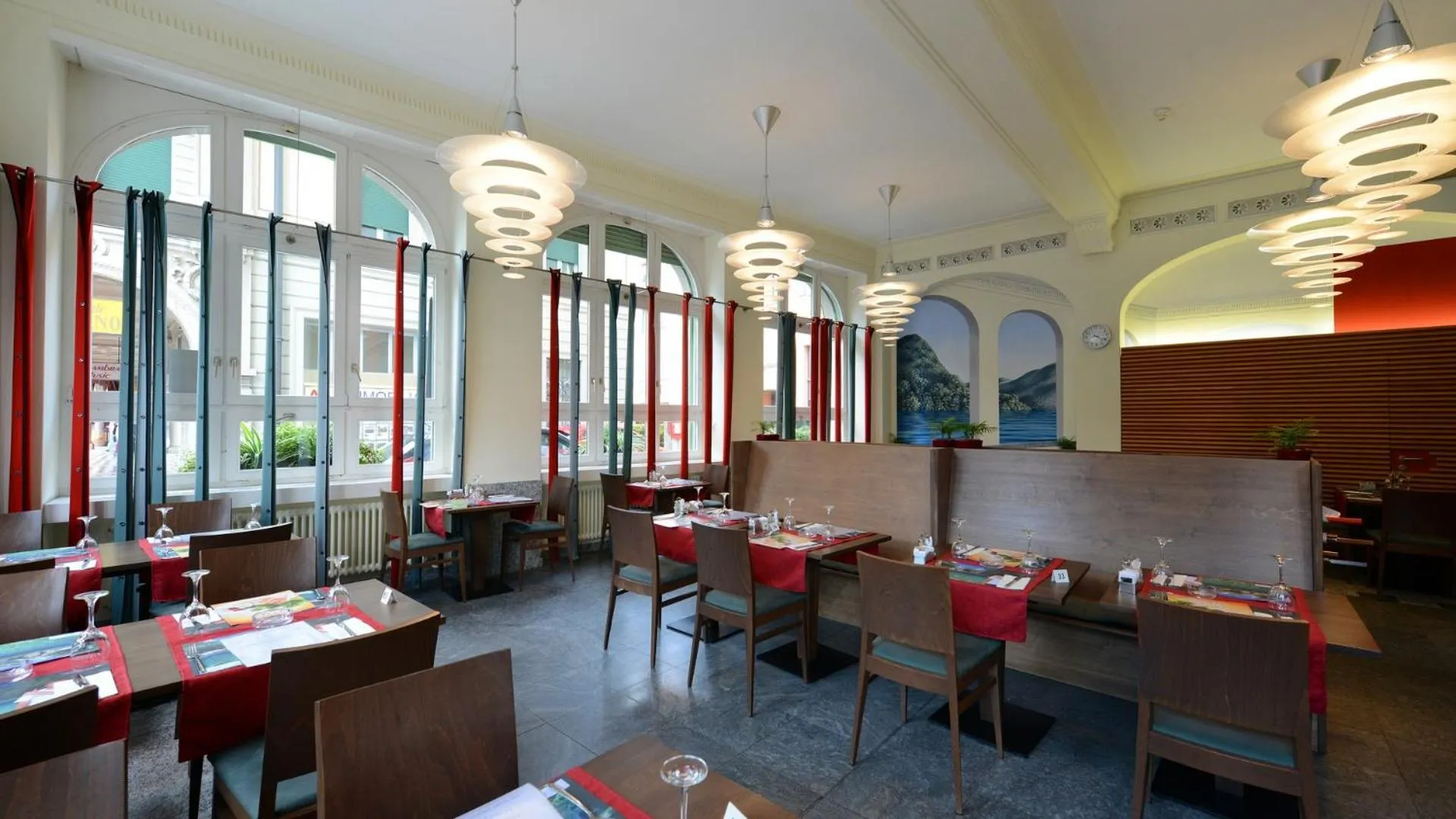 Restaurant/places to eat in Hotel Pestalozzi Lugano