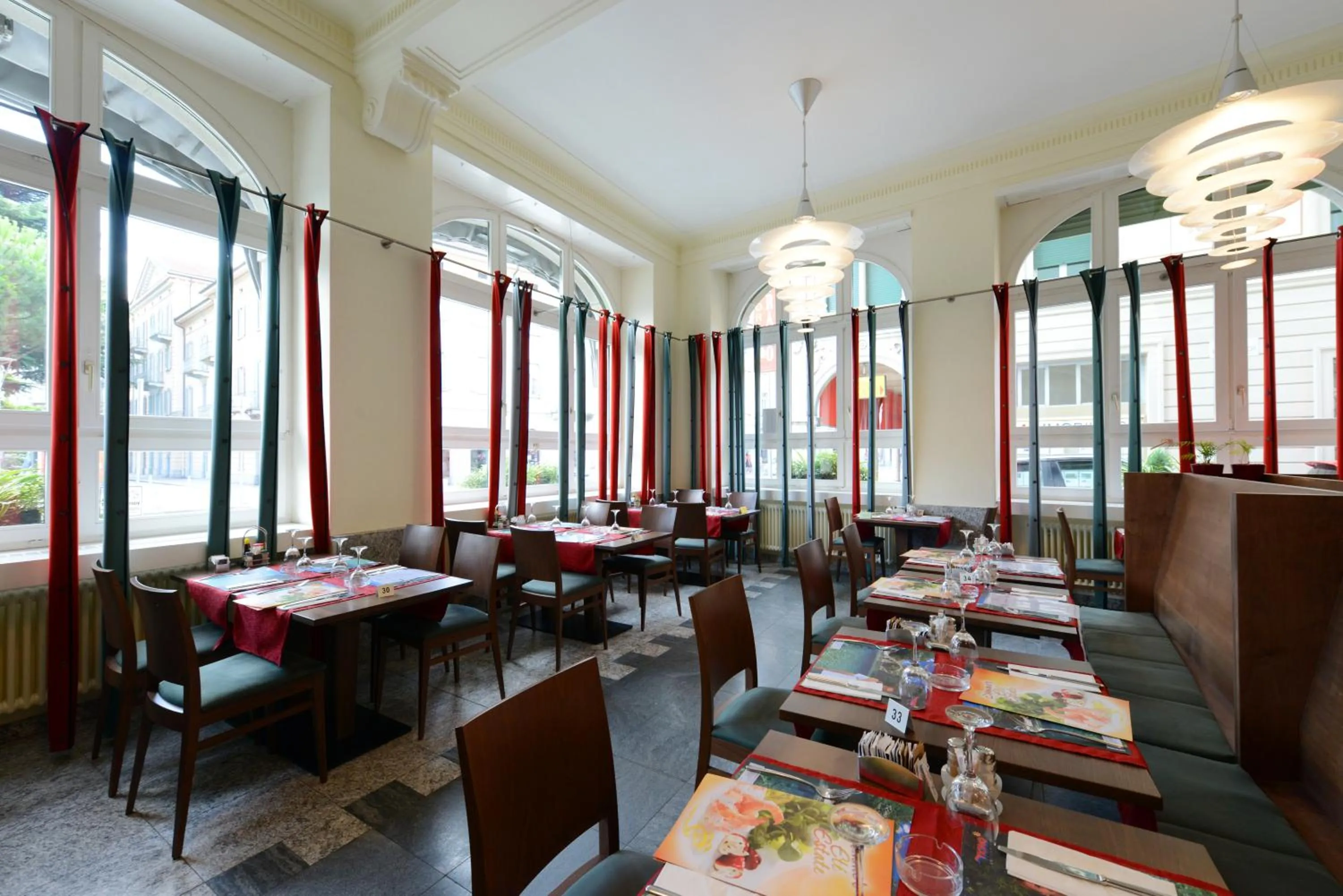 Restaurant/places to eat in Hotel Pestalozzi Lugano