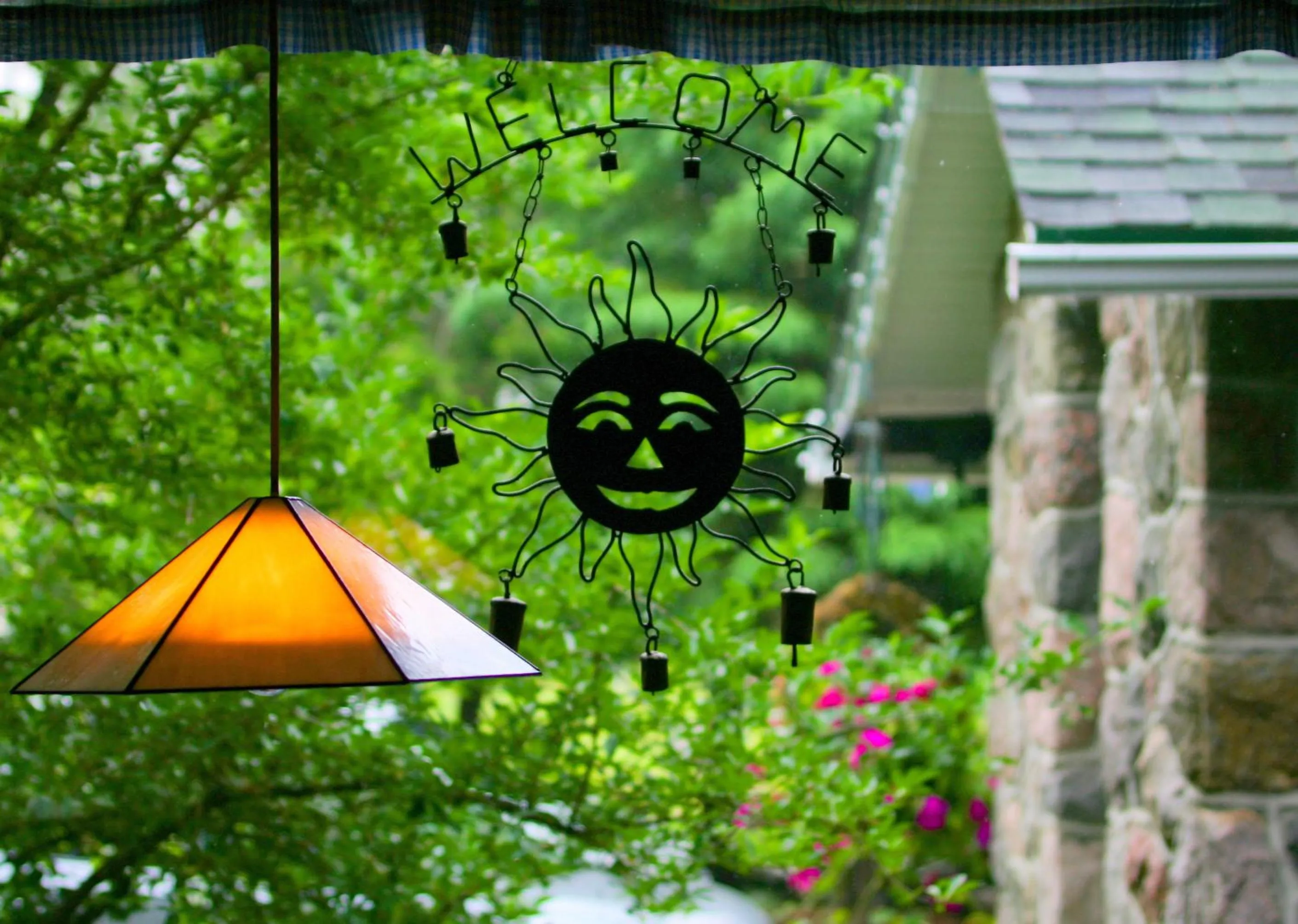 Decorative detail in Auberge Le Lupin-Self Check-in