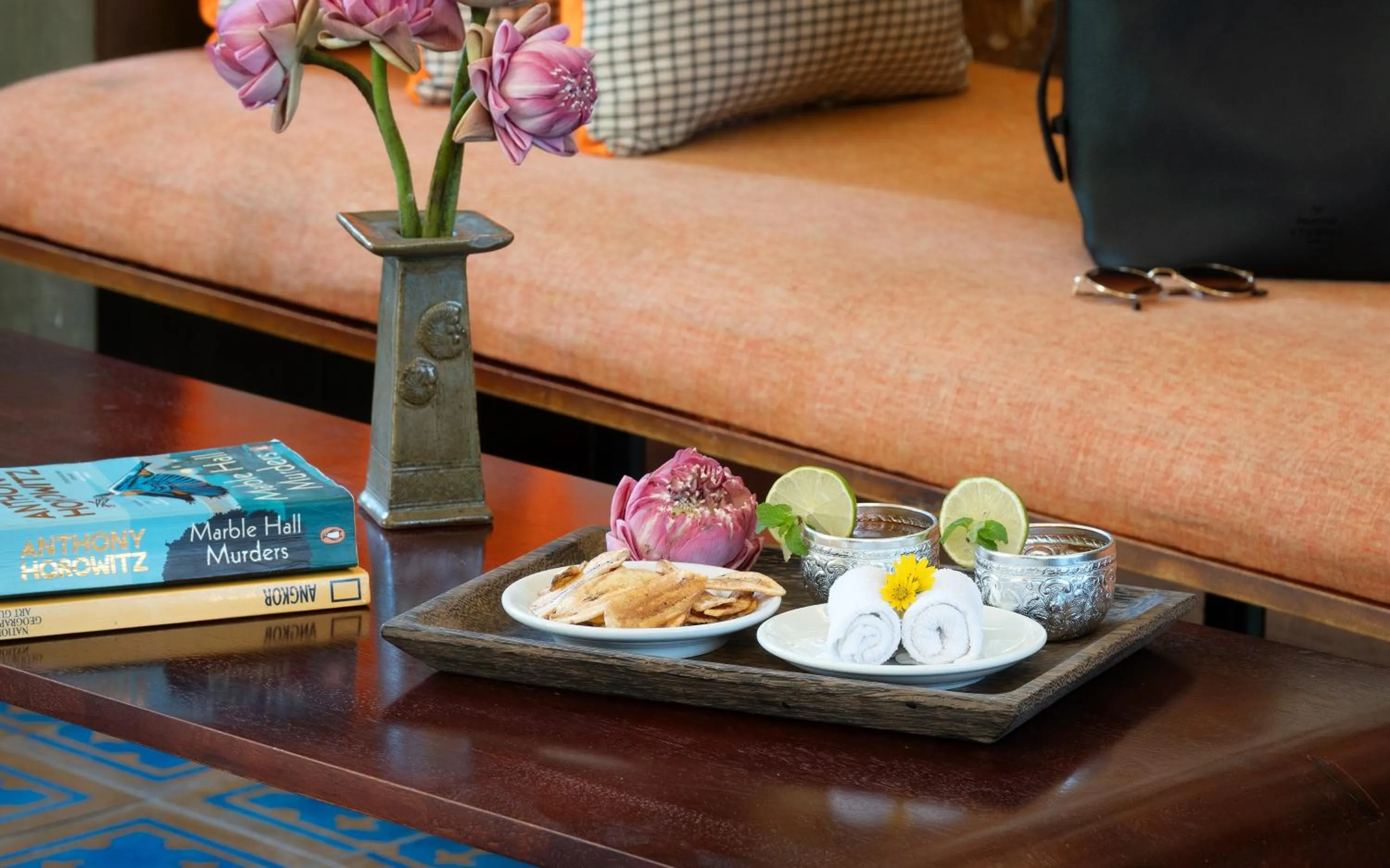 Food and drinks in Central Corner d'Angkor