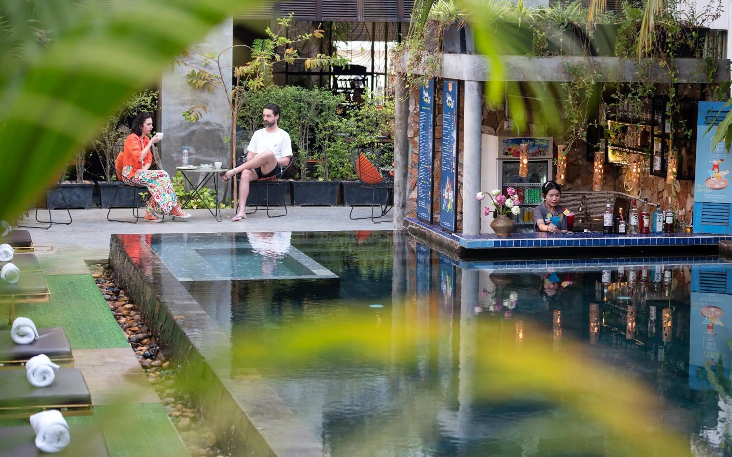 Day in Central Corner d'Angkor