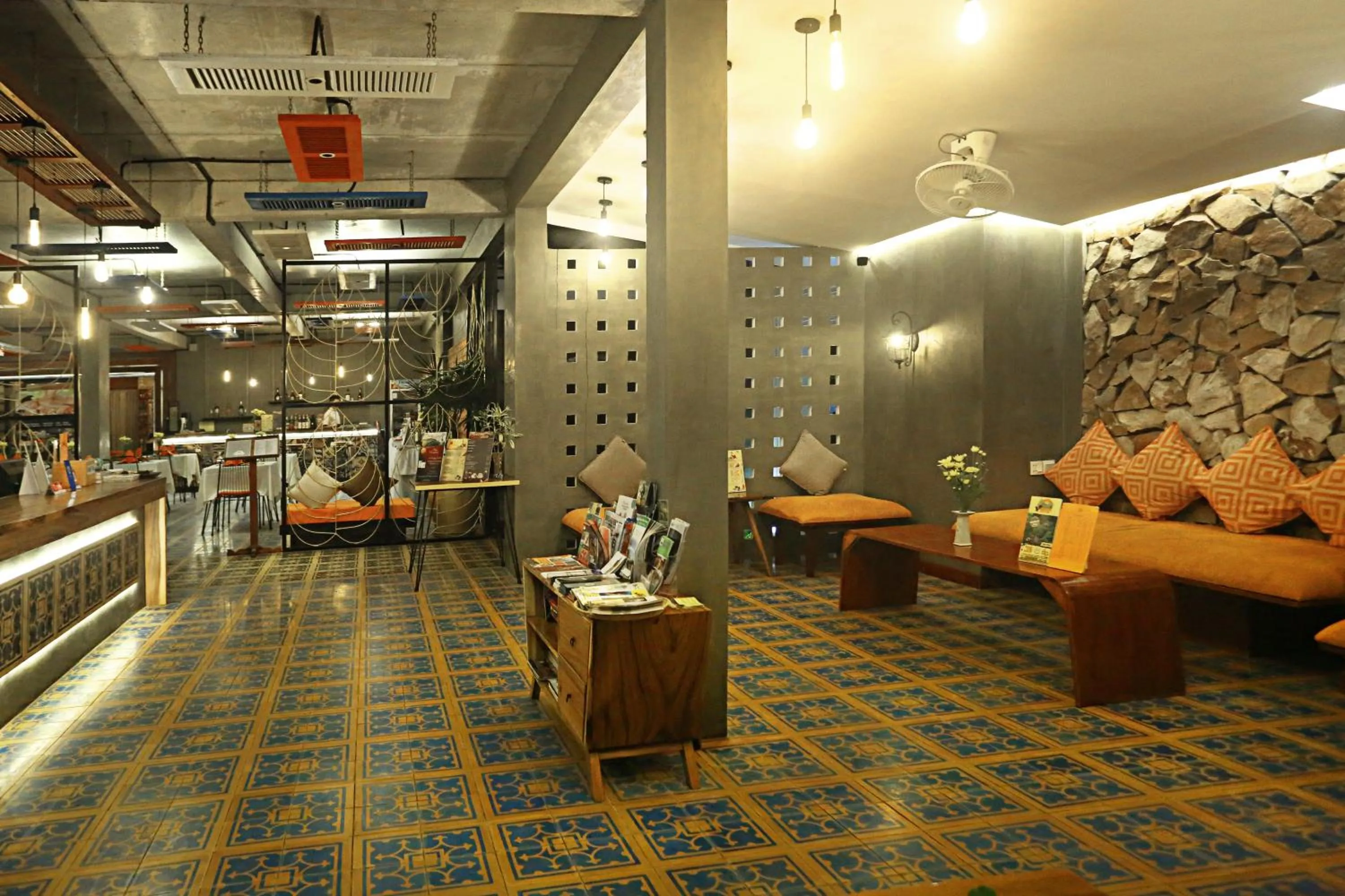 Lobby or reception in Central Corner d'Angkor