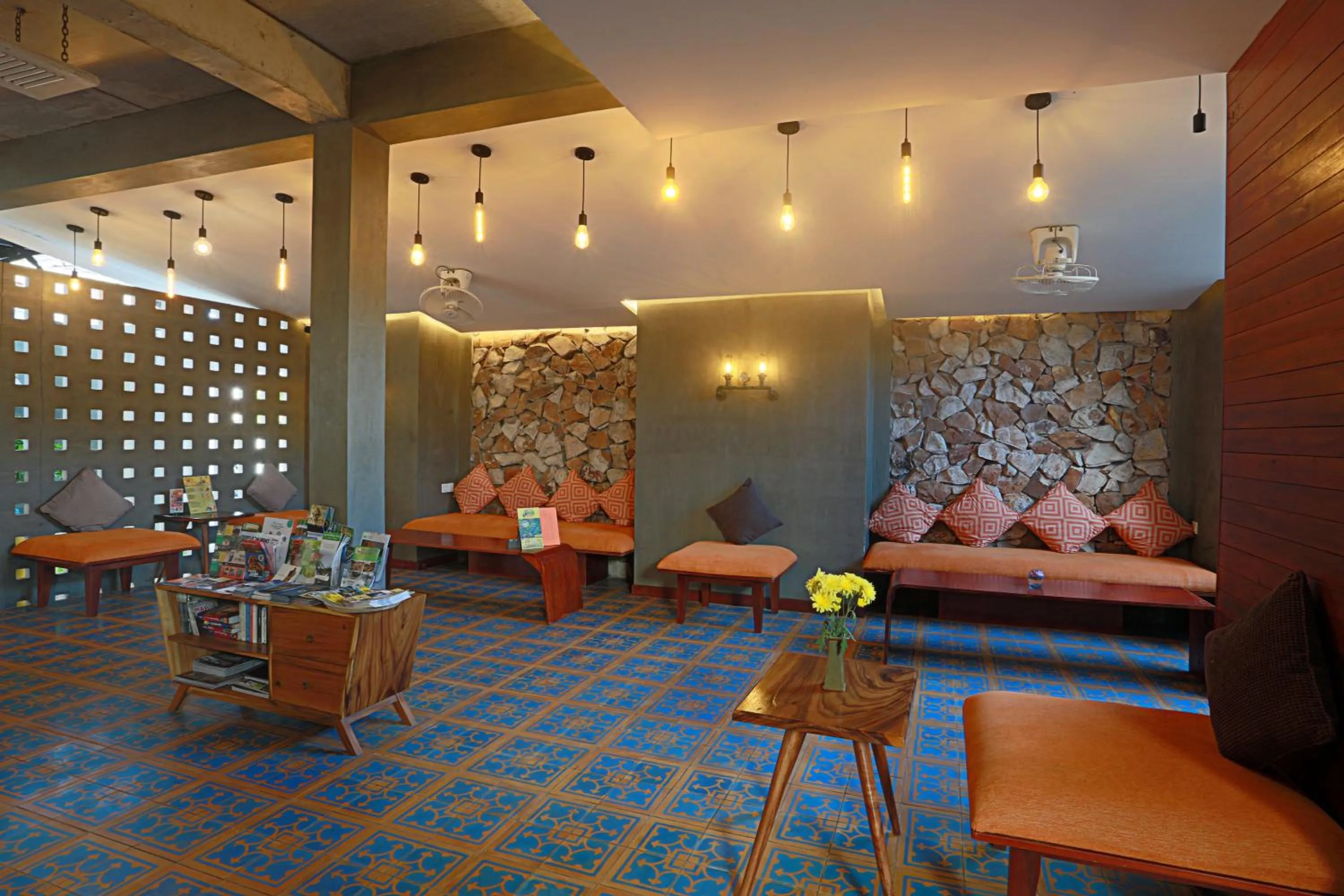 Lobby or reception in Central Corner d'Angkor