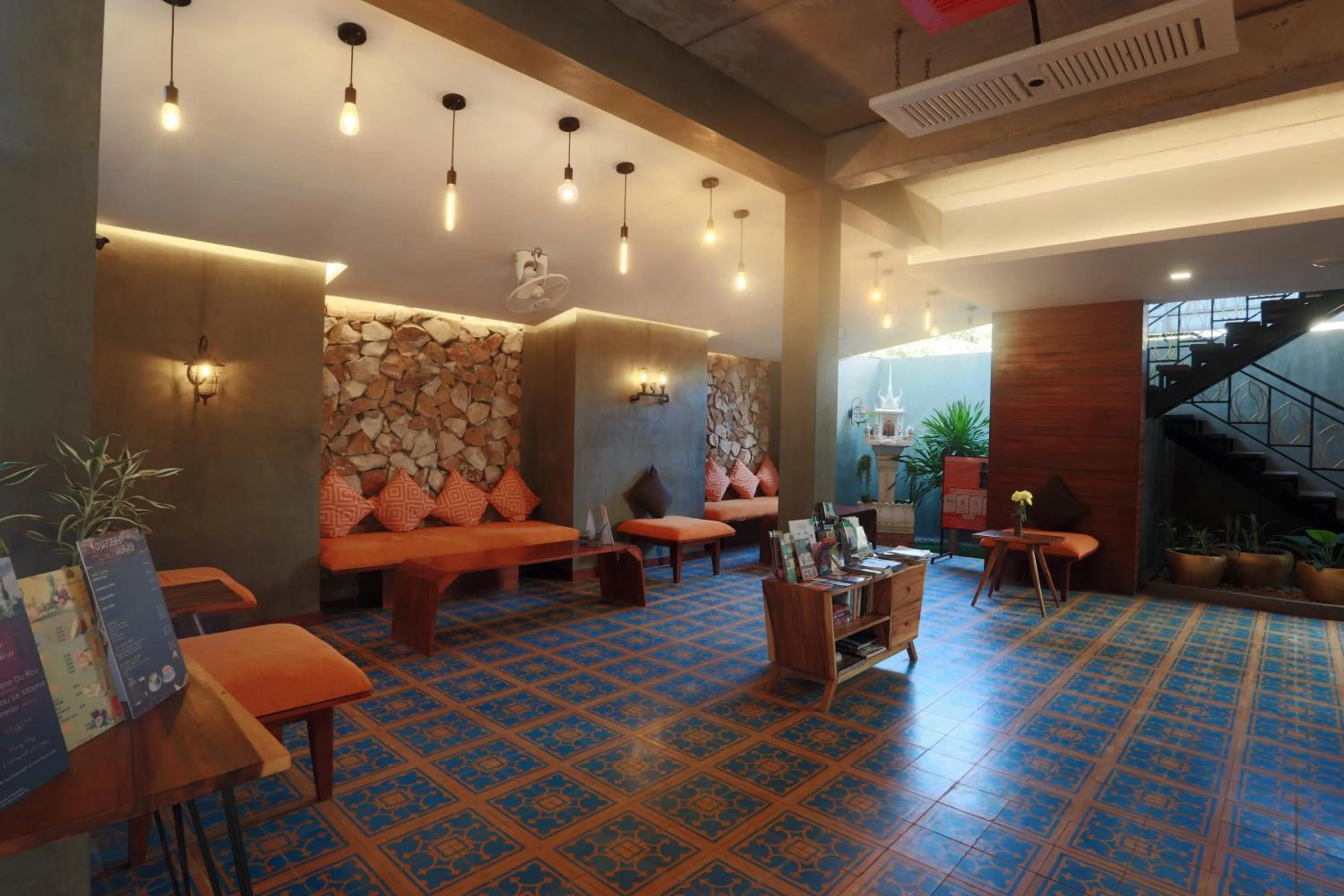 Lobby or reception in Central Corner d'Angkor