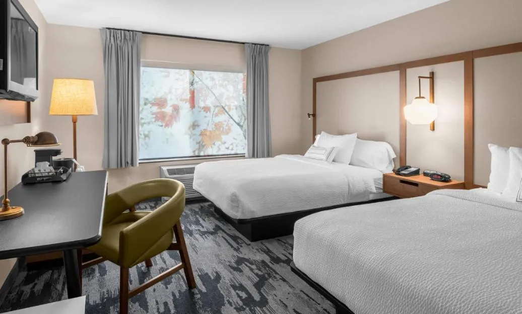 Bedroom, Bed in Fairfield by Marriott Inn & Suites Columbus Hilliard