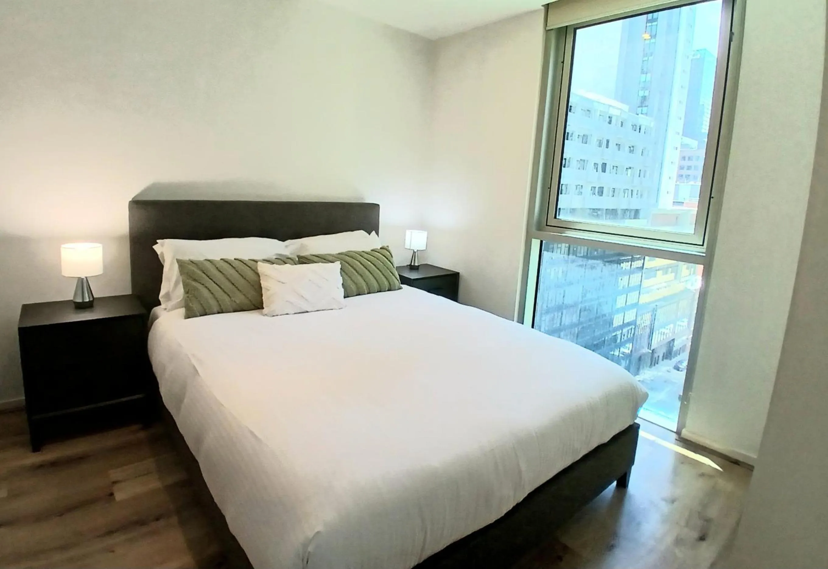 Bed in Readyset Apartments at Liberty