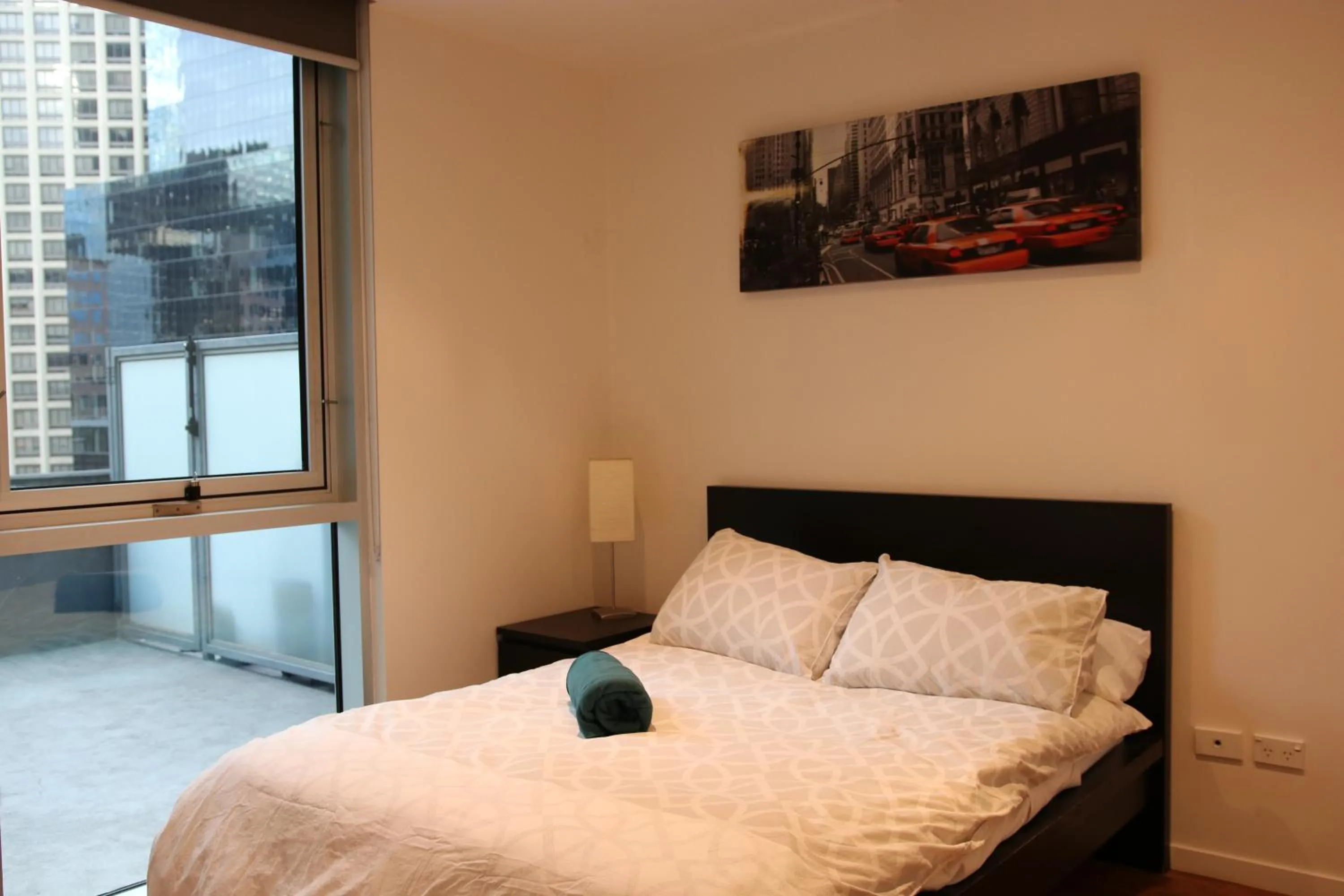 Bed in Readyset Apartments at Liberty