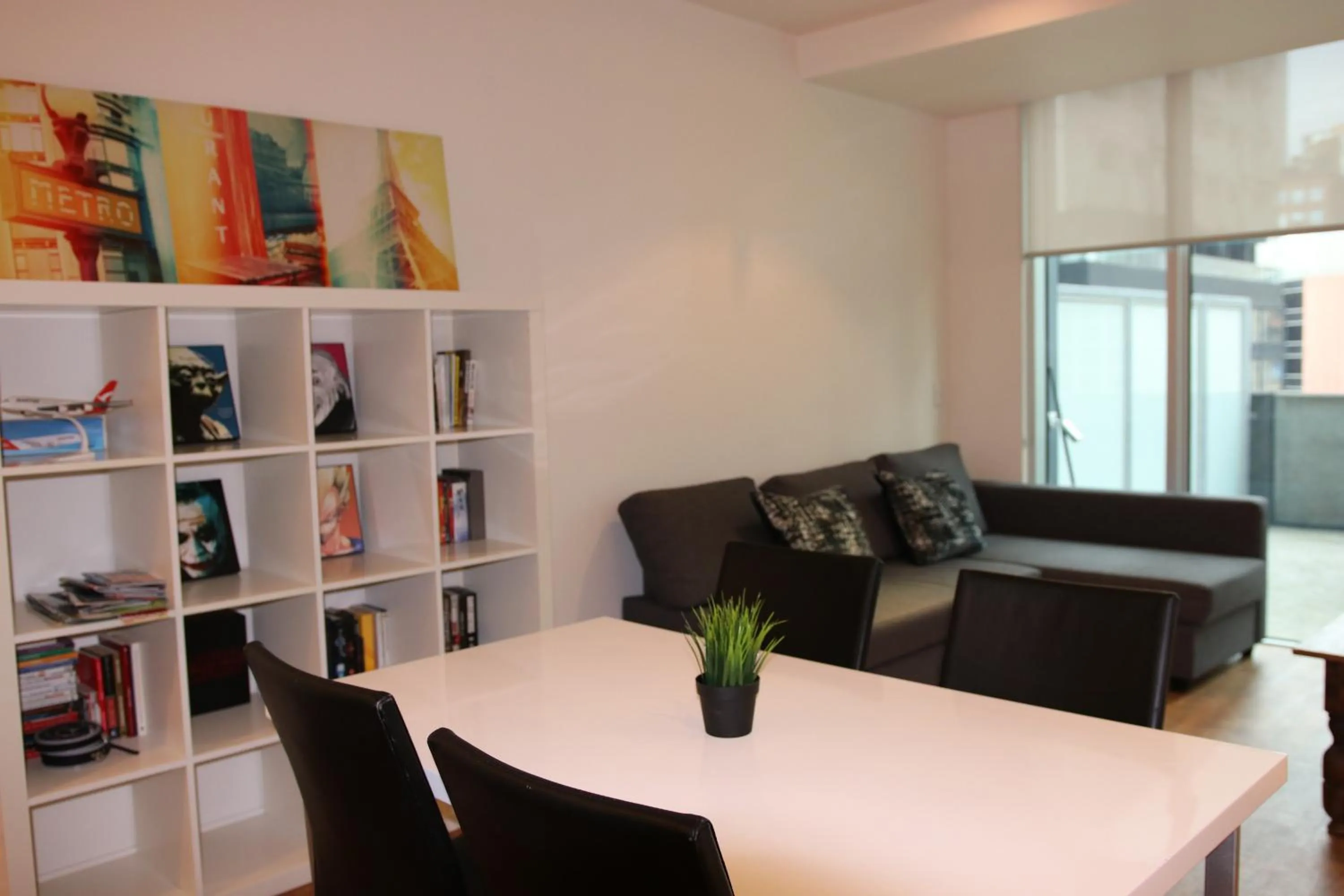 Living room in Readyset Apartments at Liberty