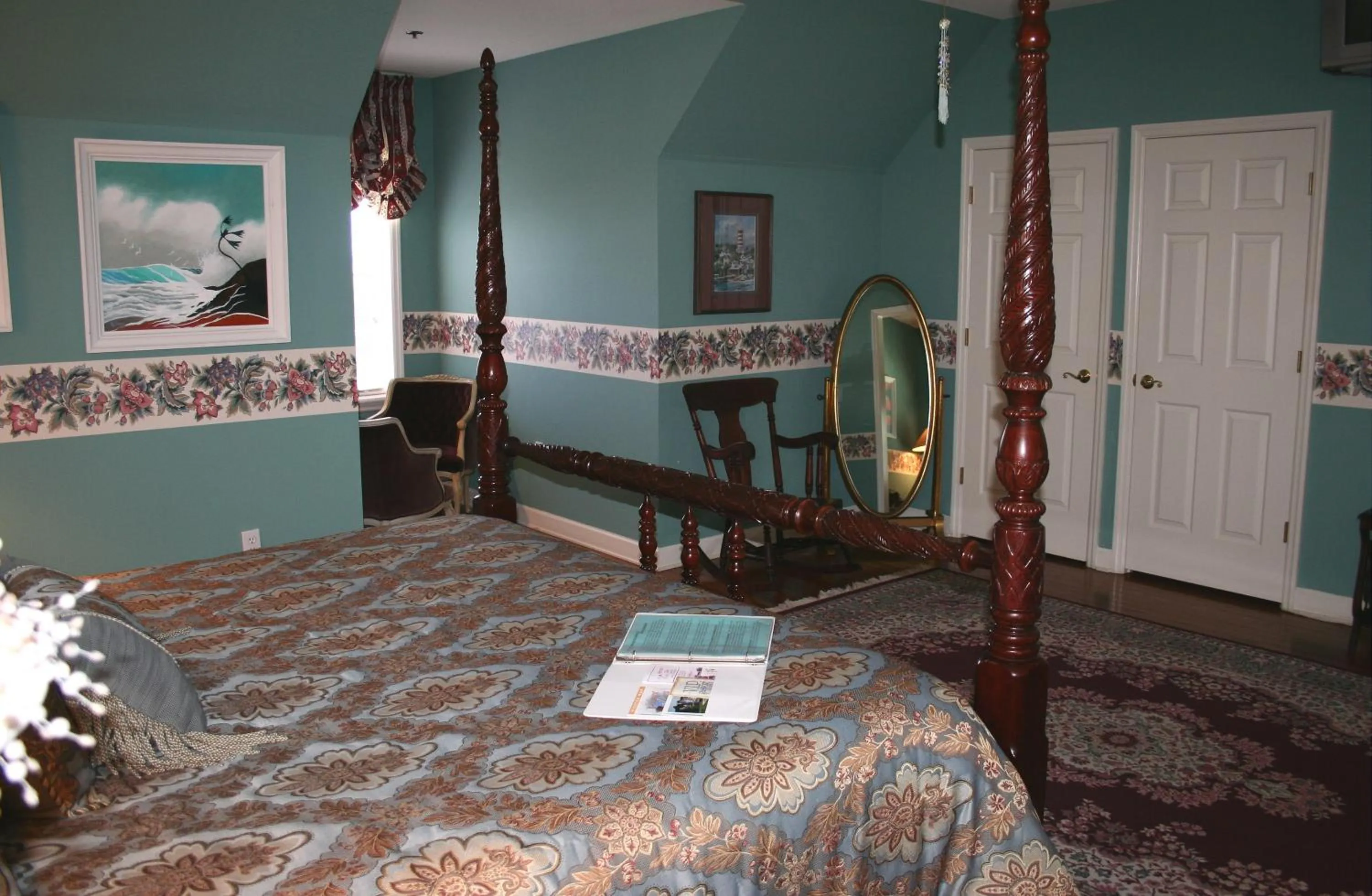 Bed in Heron Cay Lakeview Bed & Breakfast