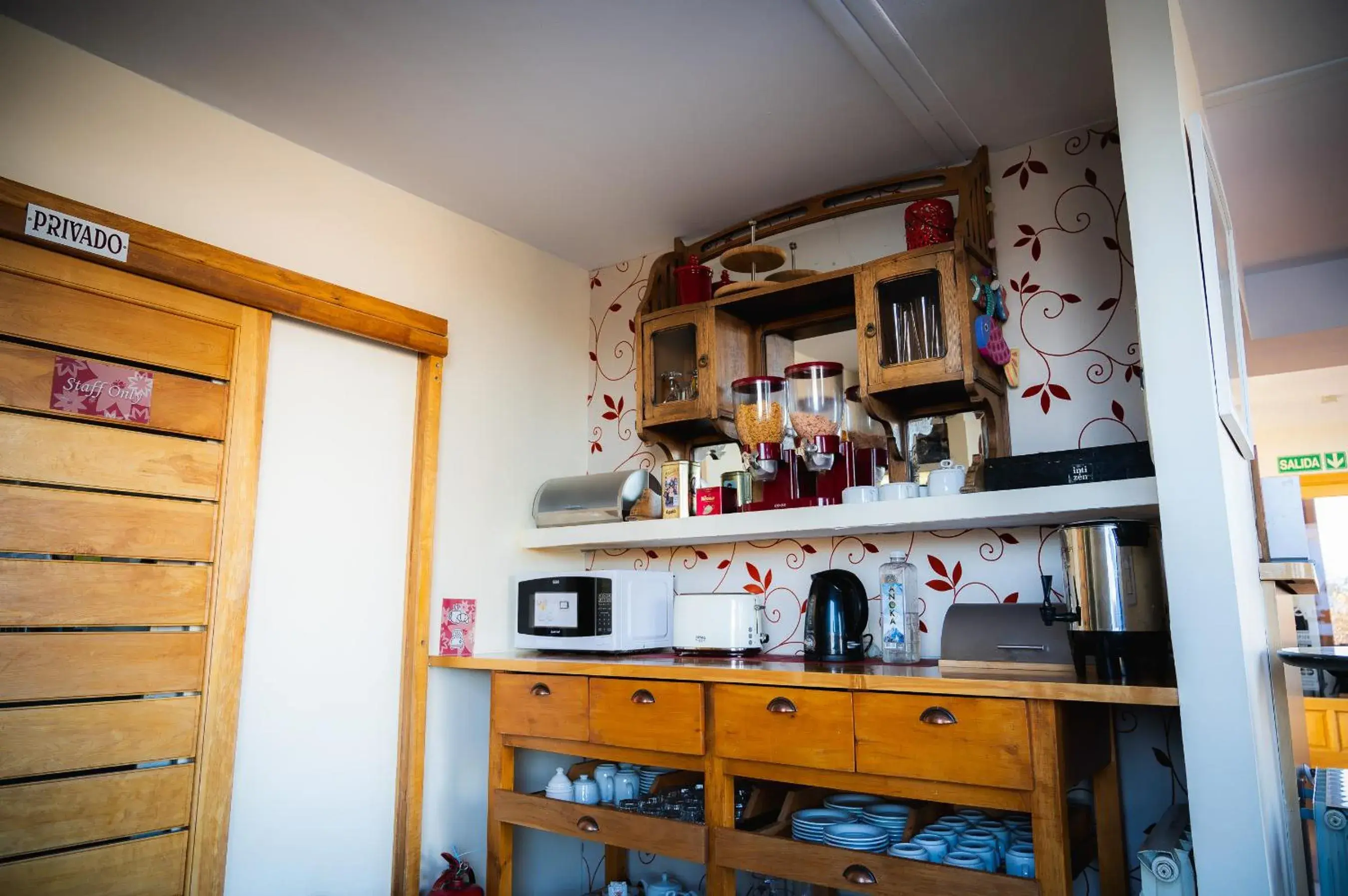 Buffet breakfast in Hosteria Foike Buffet breakfast in Hosteria Foike