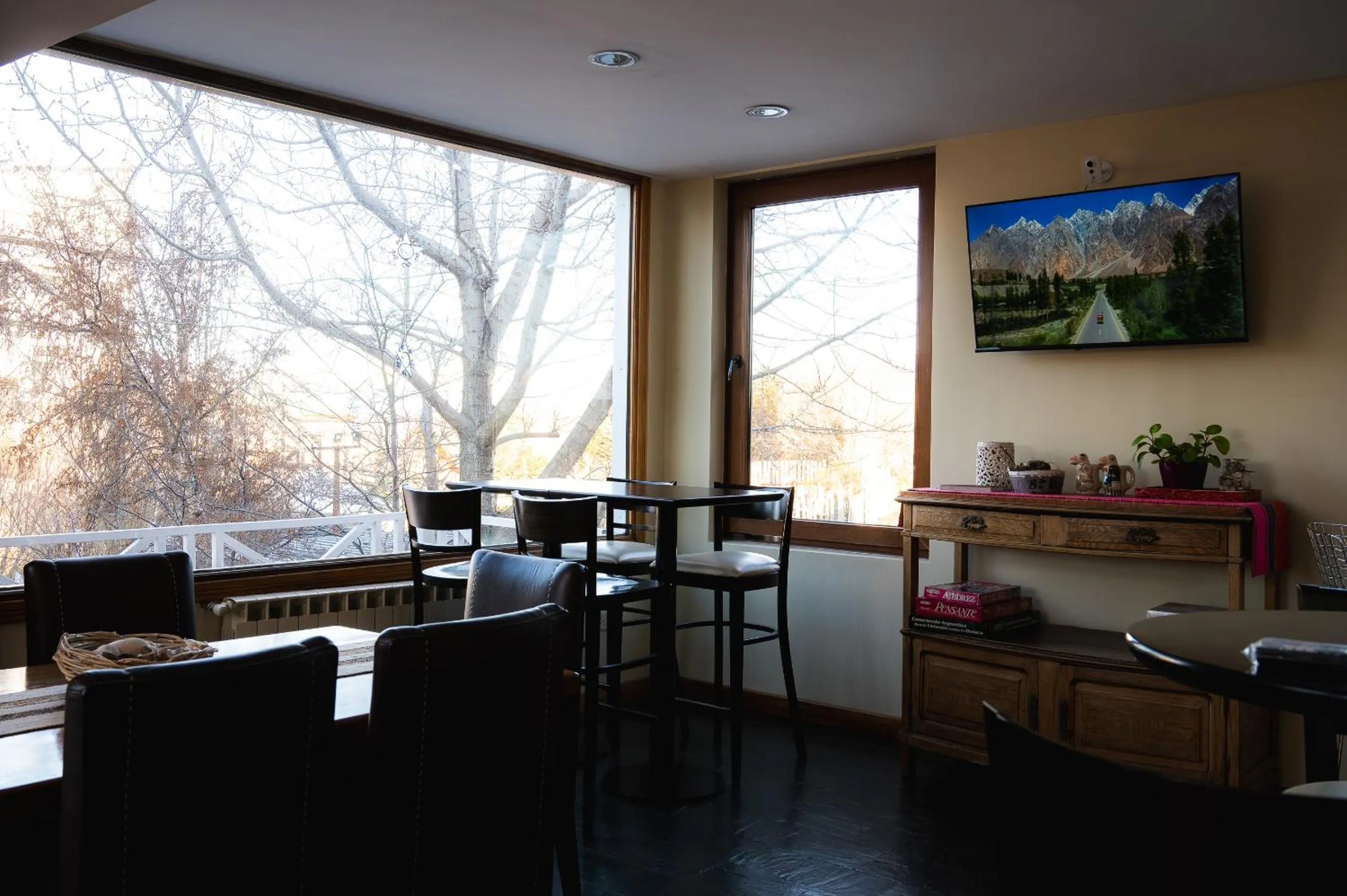 Dining area in Hosteria Foike