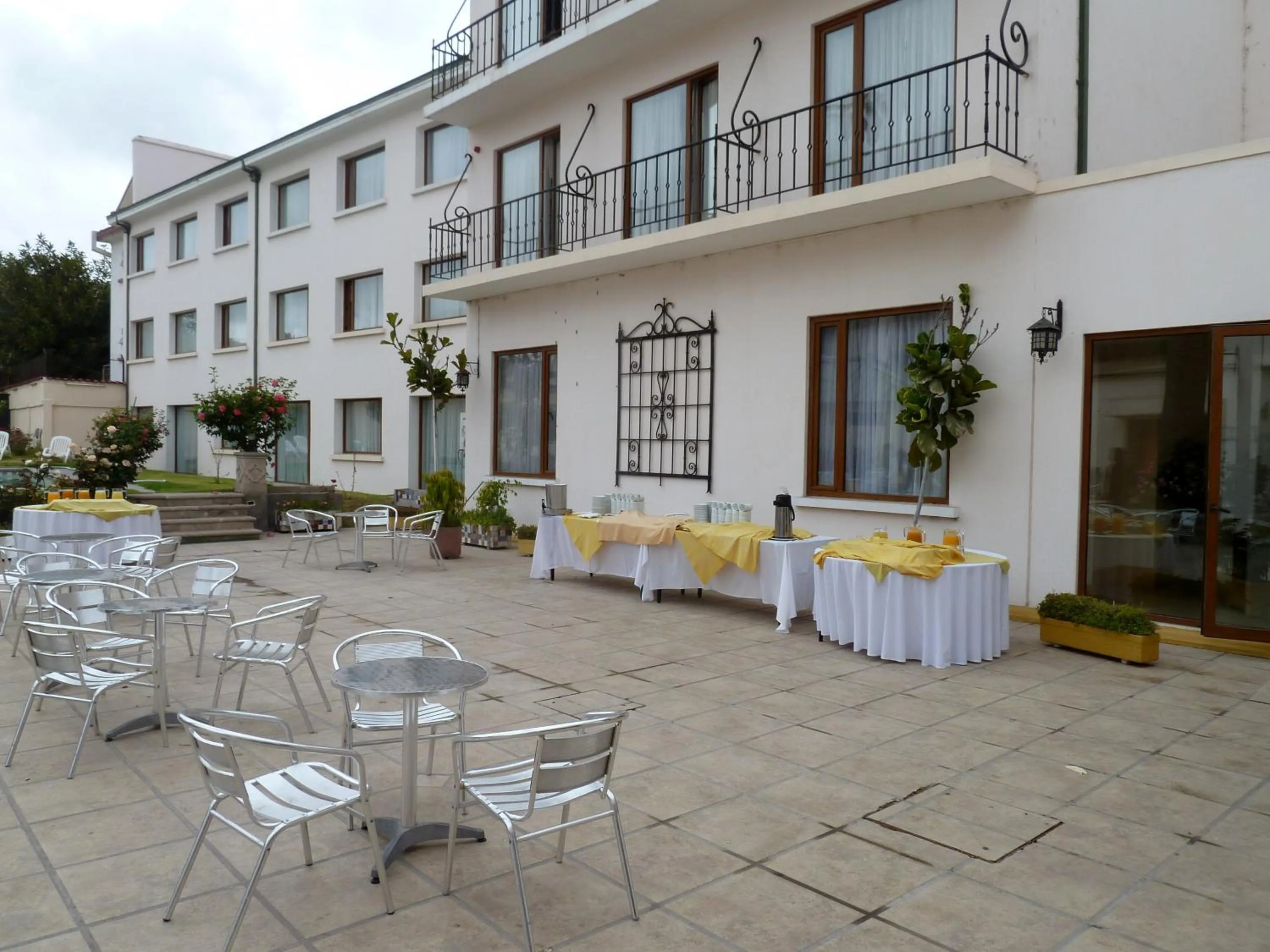 Balcony/Terrace in Hotel Francisco De Aguirre